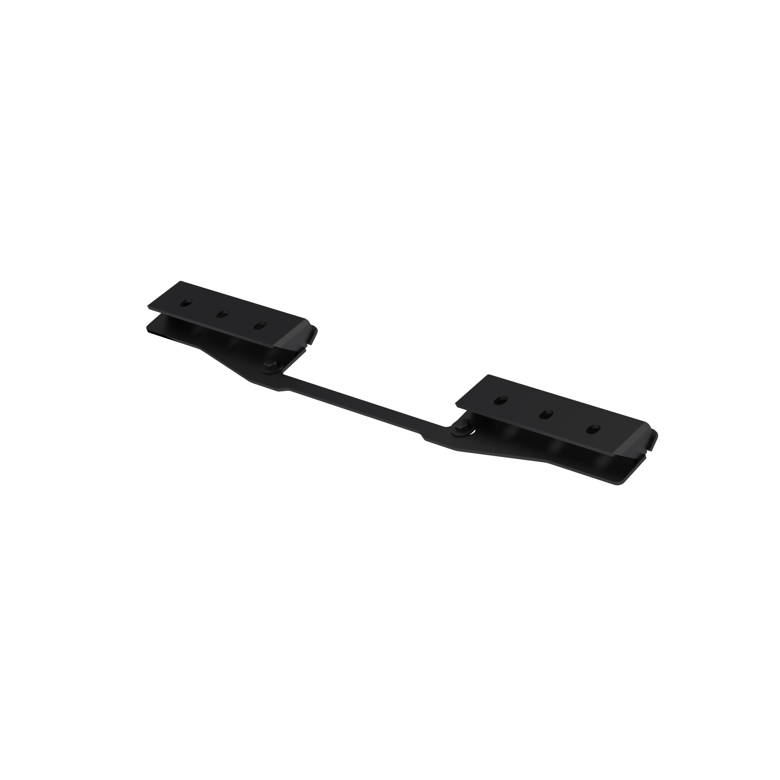 24-26 Ford Ranger, Black-Coated Bumper Light Bracket MBRP