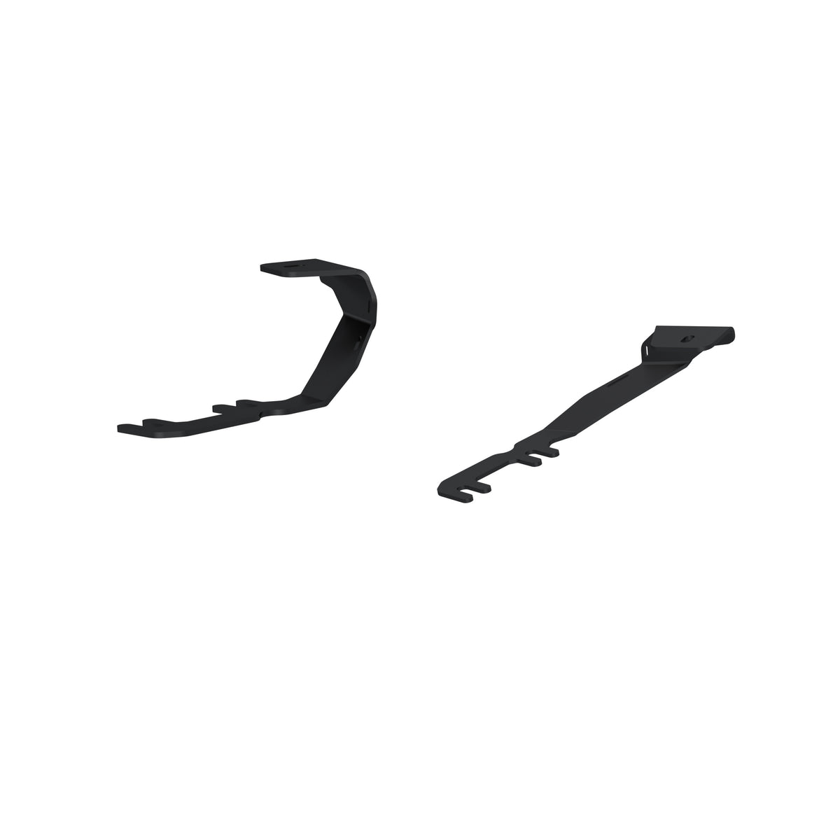 24-26 Ford Ranger, Black-Coated Ditch Light Bracket MBRP