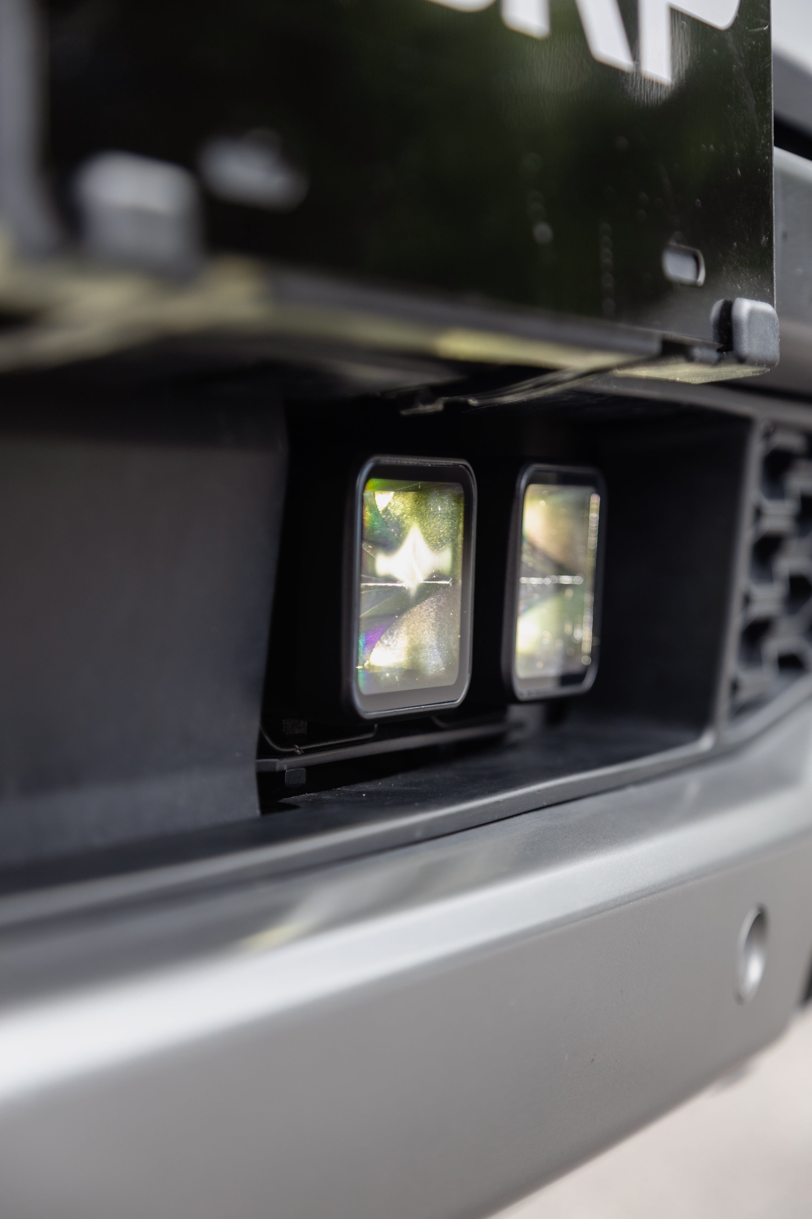 24-Up Ford Ranger Raptor Bumper Light Kit Clear Spot Beam MBRP