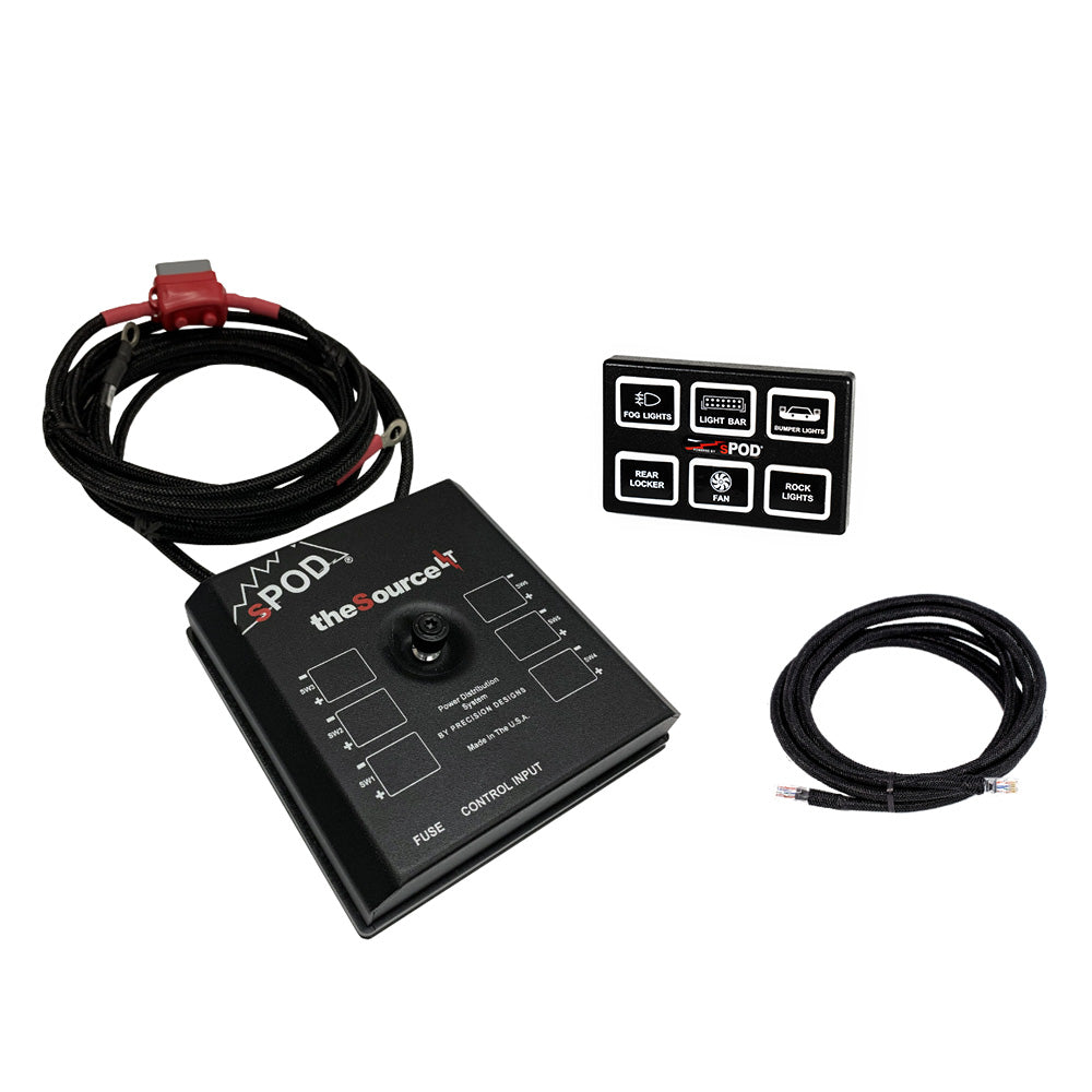 SourceLT w/ Mini6 for Universal w/ 84 Inch Battery Cables sPods