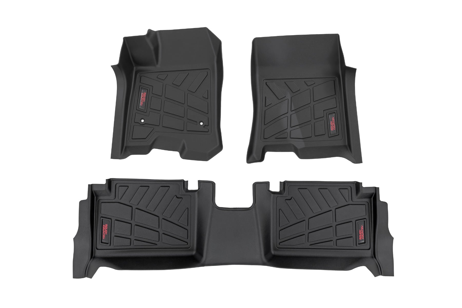 Sure-Fit Floor Mats Front & Rear Chevy/GMC Canyon/Colorado 2WD/4WD (23-26) Rough Country