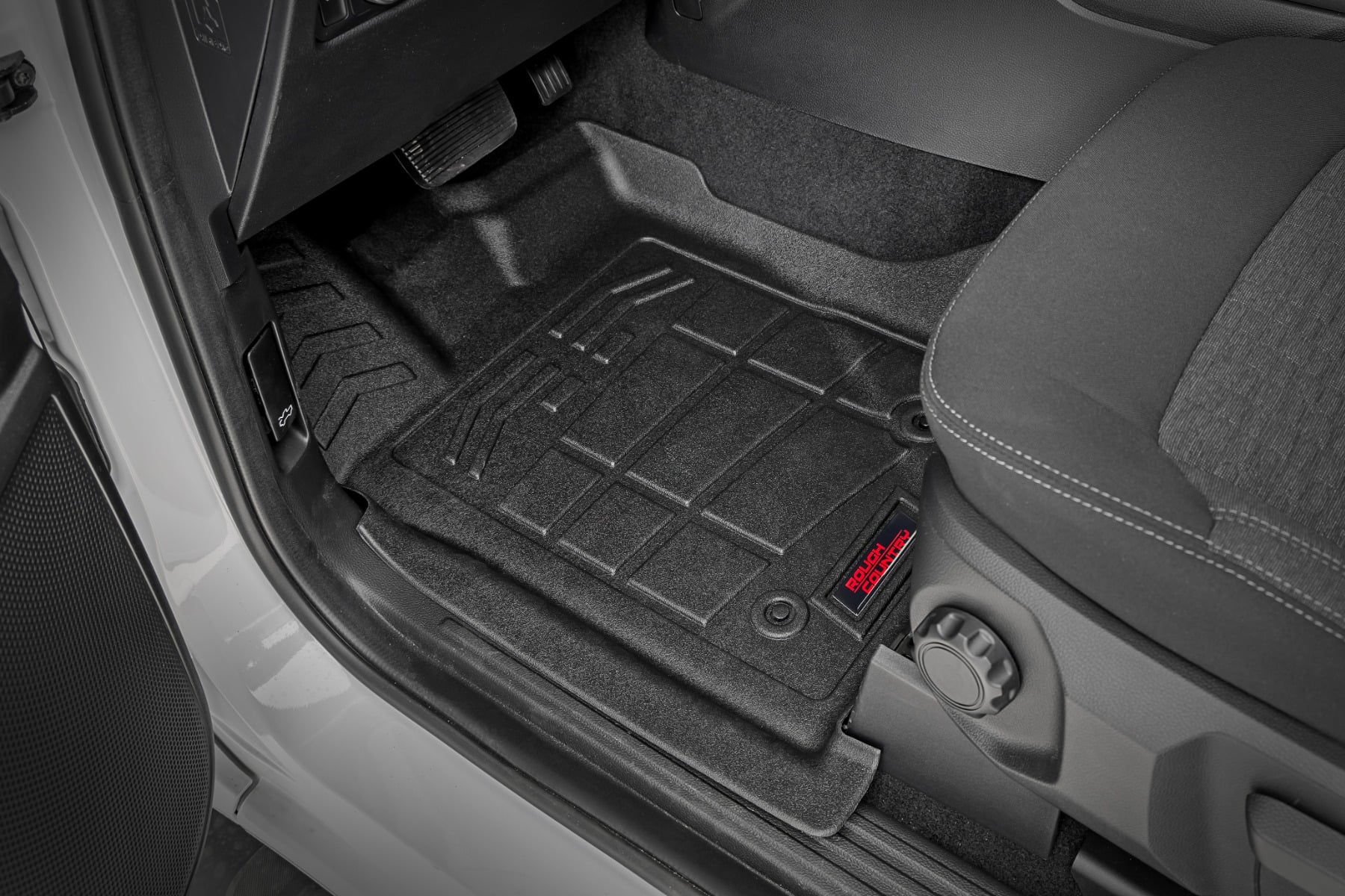 Sure-Fit Floor Mats Front & Rear Crew Ford Ranger 2WD/4WD (2024-2026) Rough Country