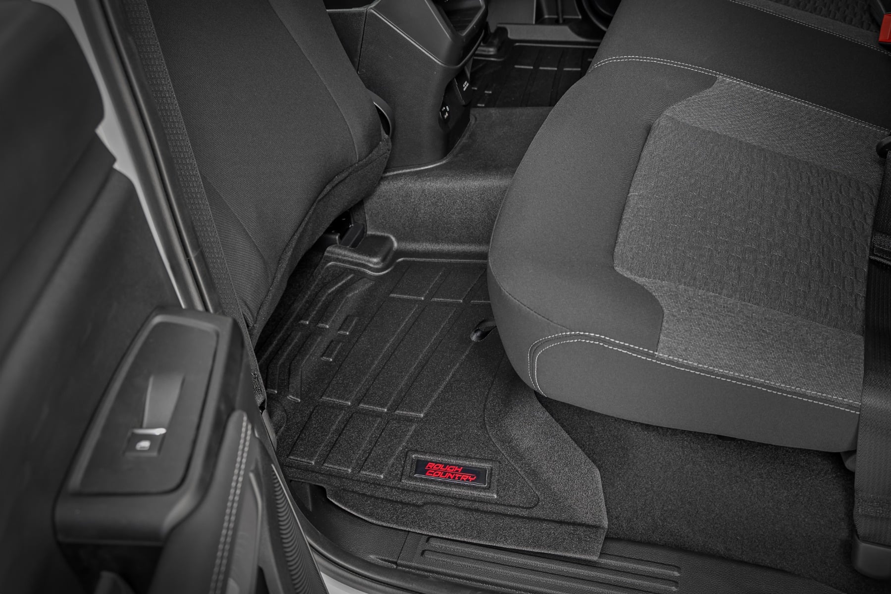Sure-Fit Floor Mats Front & Rear Crew Ford Ranger 2WD/4WD (2024-2026) Rough Country