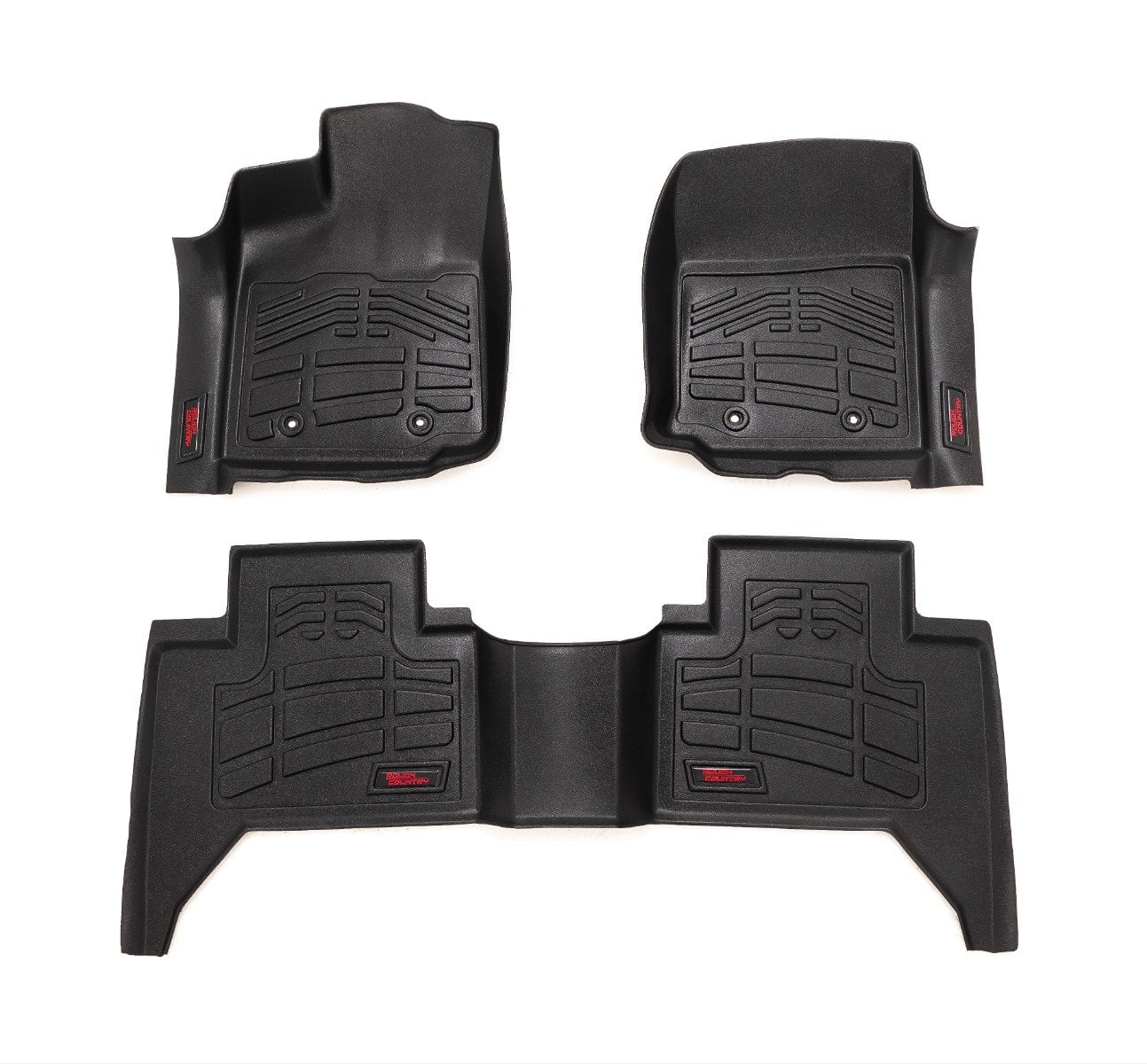 Sure-Fit Floor Mats FR & RR Toyota Tacoma 2WD/4WD (2016-2023) Rough Country