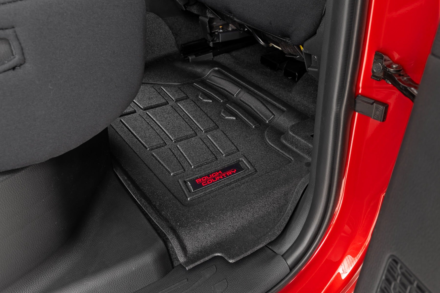 Sure-Fit Floor Mats Front & Rear Double Cab Toyota Tacoma (24-26) Rough Country