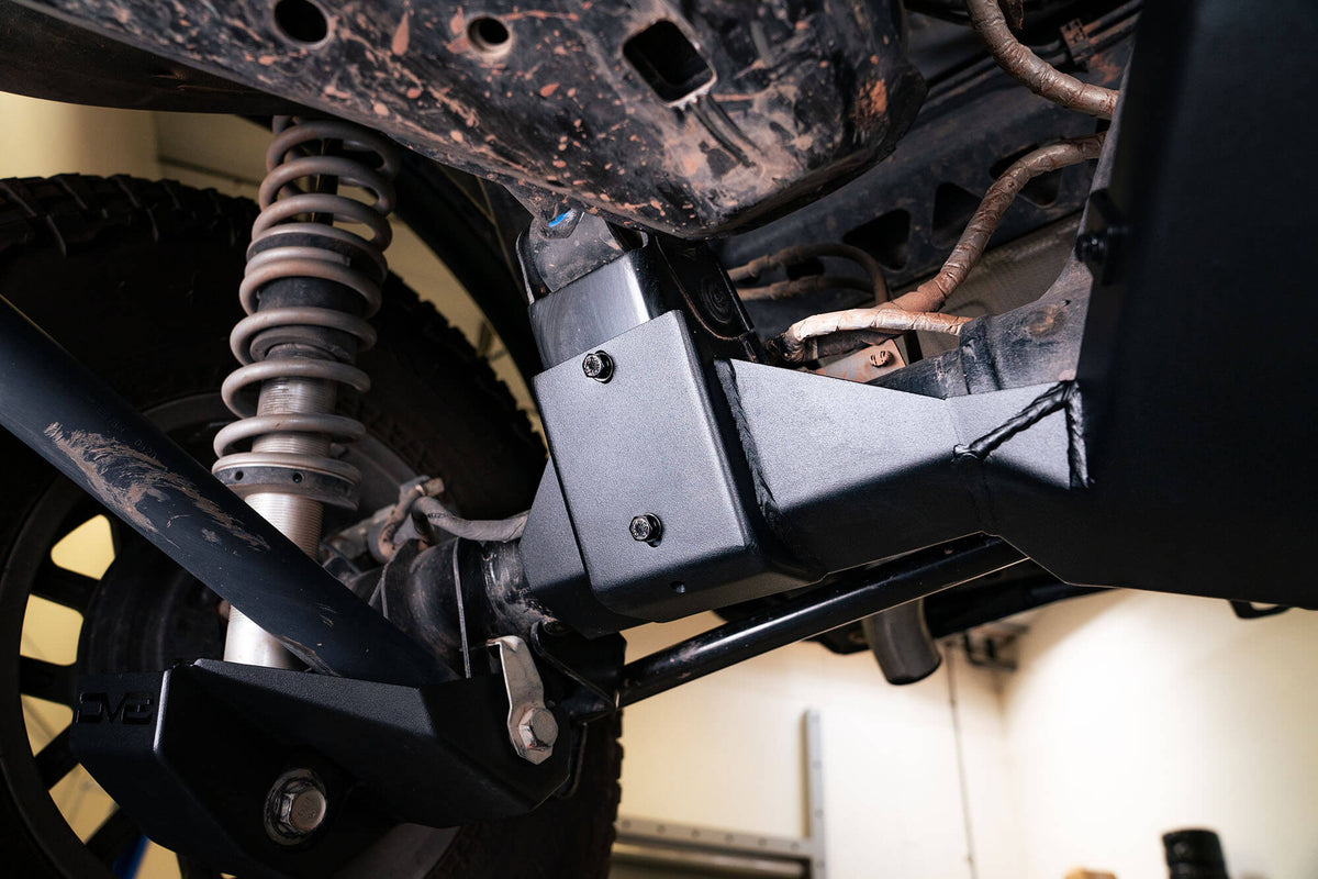 2021 2024 Ford Bronco Rear Differential Skid Plate DV8 Offroad