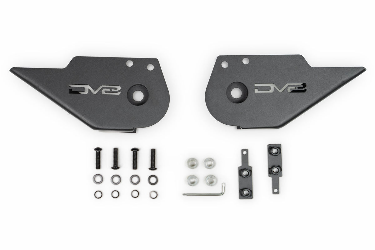 2021 2024 Ford Bronco Trailing Arm Skid Plates With OEM Welded Skid DV8 Offroad