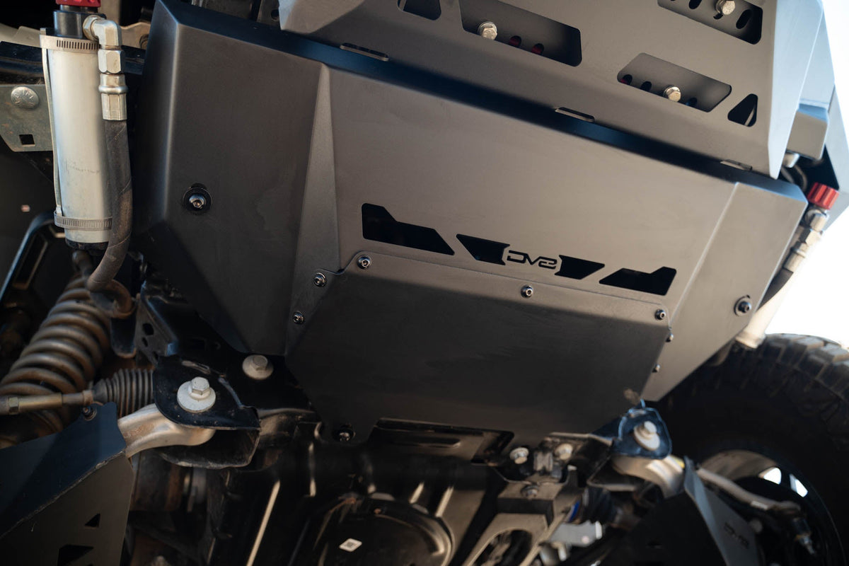 2021 2024 Ford Bronco Low Pro Skid Plate DV8 Offroad