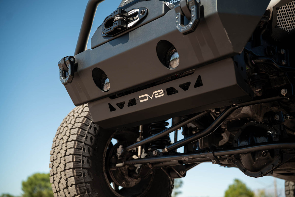 2007 2018 Jeep Wrangler JK Front Skid Plate DV8 Offroad