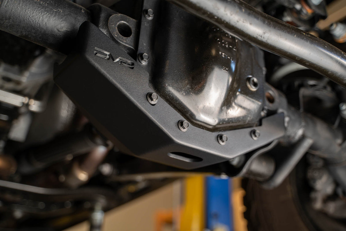 2018 2025 Jeep Wrangler JL JLU Gladiator JT Front Differential Skid Plate DV8 Offroad