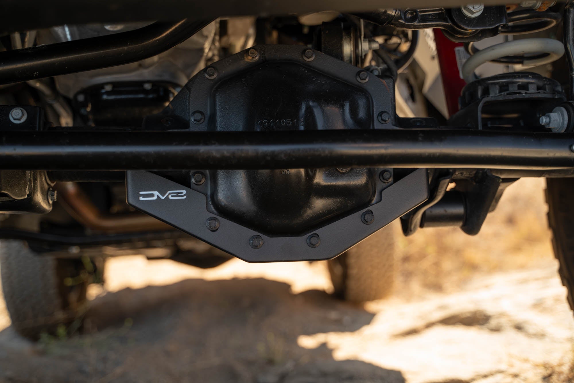 2018 2025 Jeep Wrangler JL JLU Gladiator JT Front Differential Skid Plate DV8 Offroad