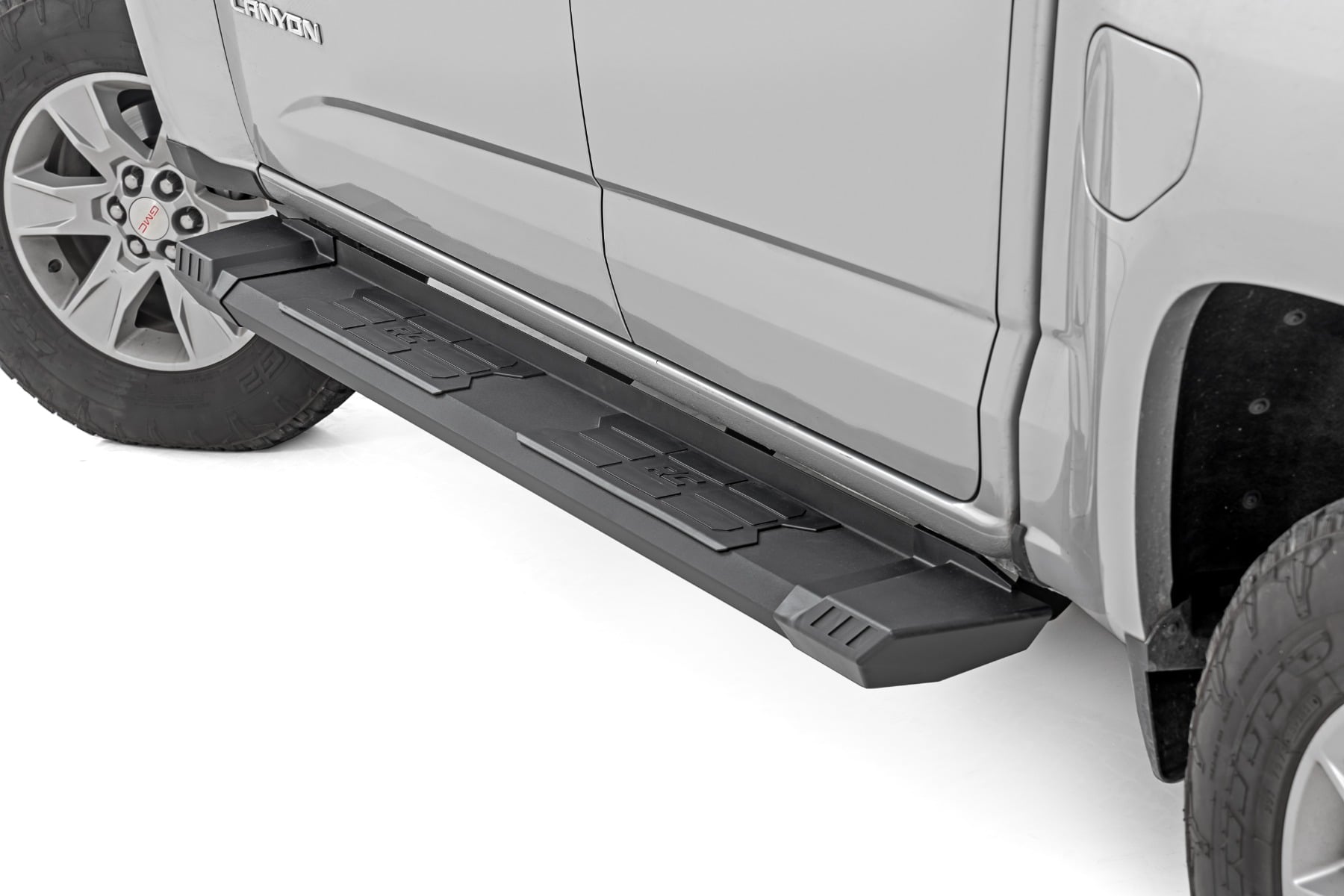 HD2 Aluminum Running Boards Crew Cab Chevy/GMC Canyon/Colorado (15-26) Rough Country