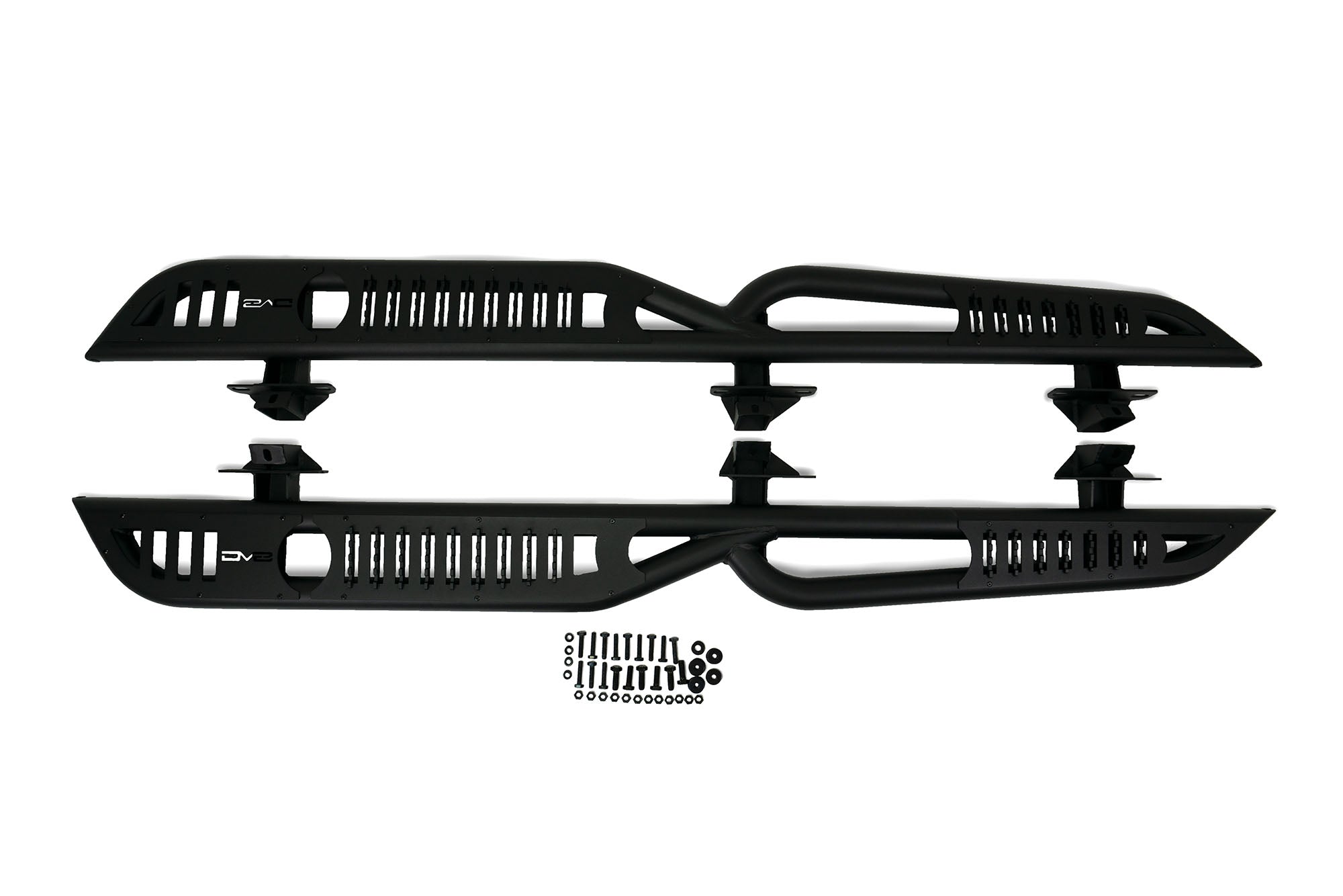 2021 2024 Ford Bronco 4 Door OE Plus Series Side Steps DV8 Offroad