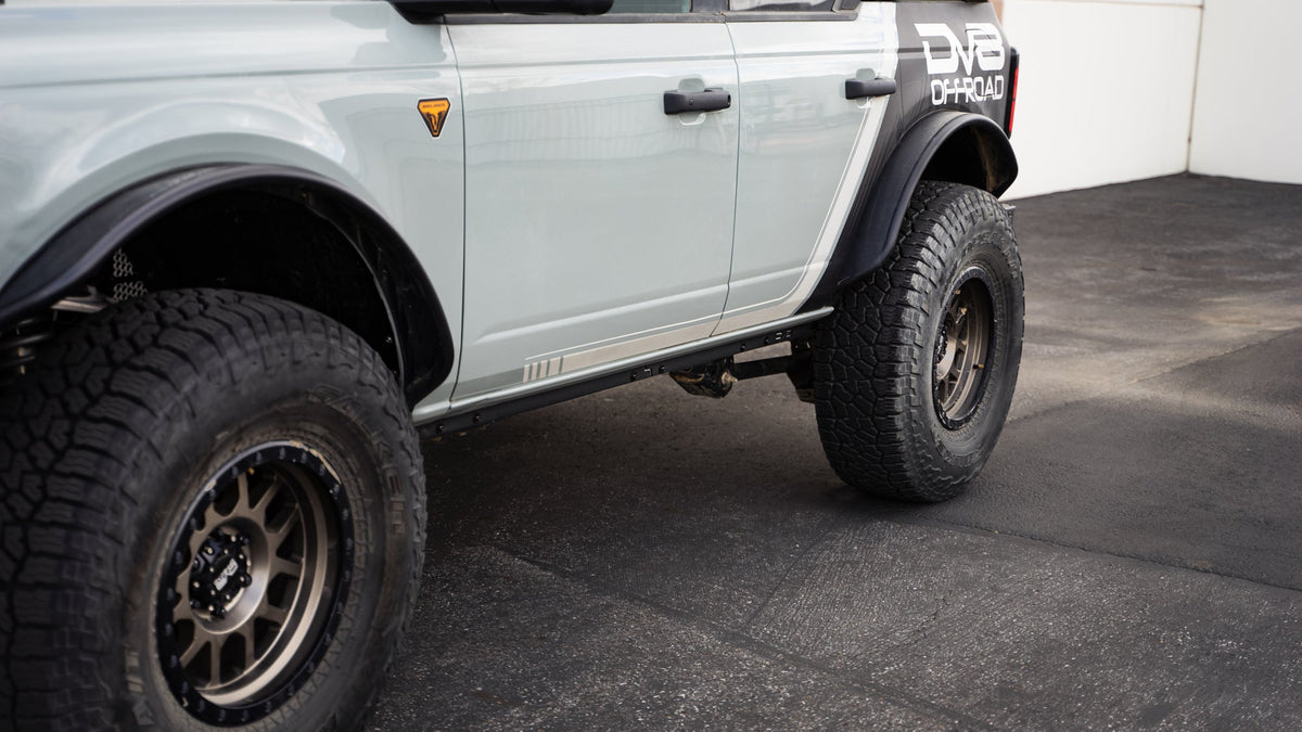 2021 2024 Ford Bronco 4 Door Pinch Weld Covers DV8 Offroad