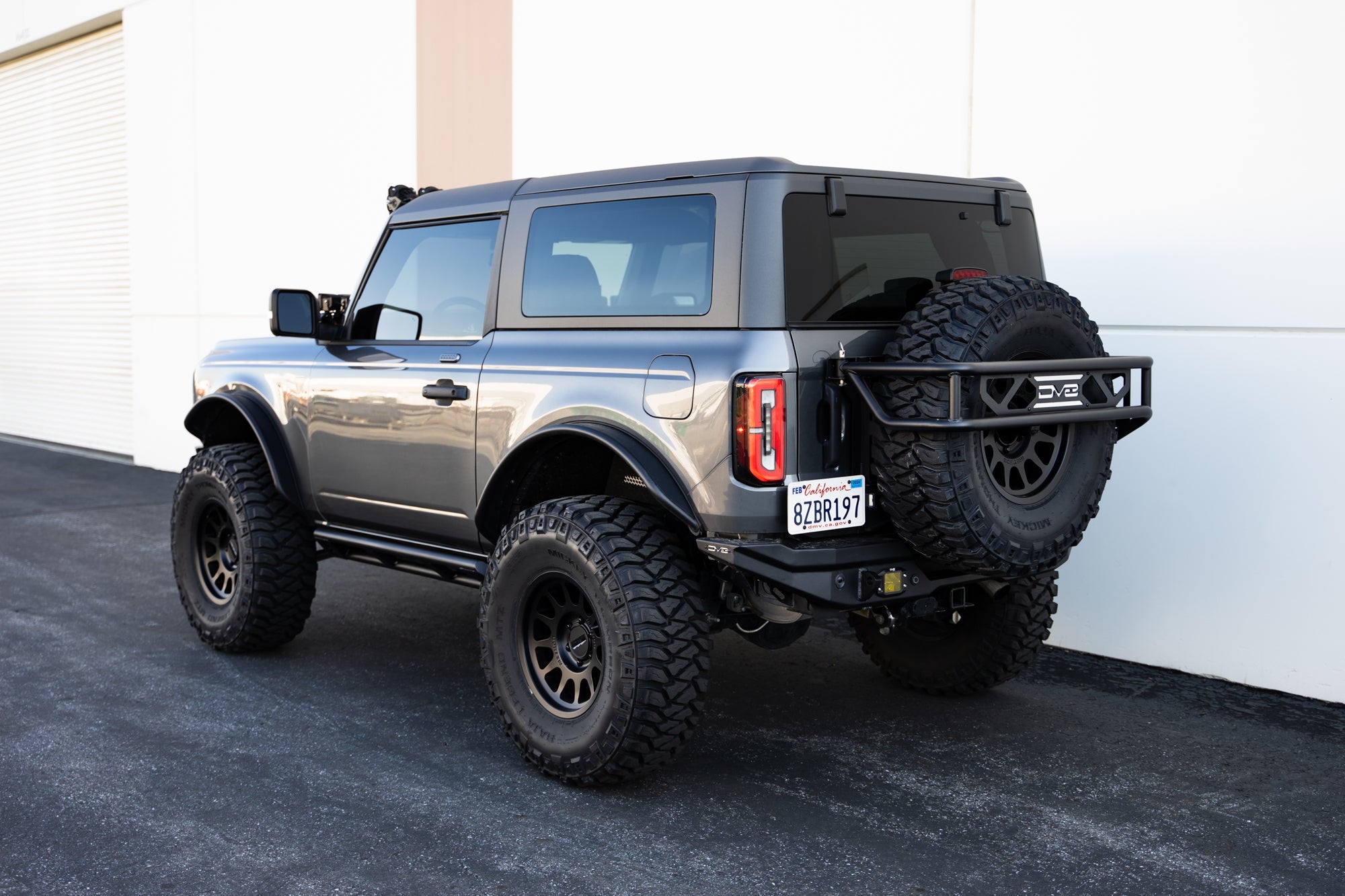 2021 2024 Ford Bronco Fs 15 Series 2 Door Rock Sliders DV8 Offroad