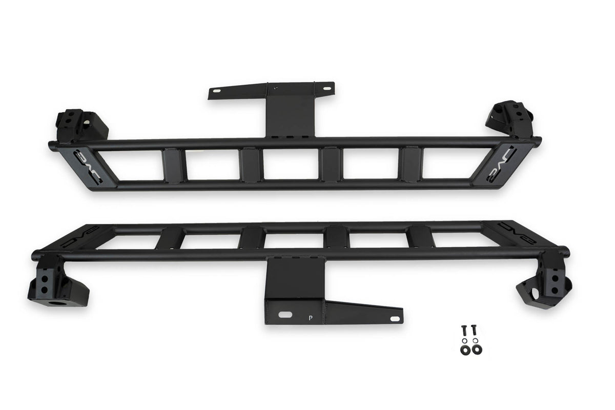2021 2024 Ford Bronco Fs 15 4 Door Rock Sliders V2 DV8 Offroad