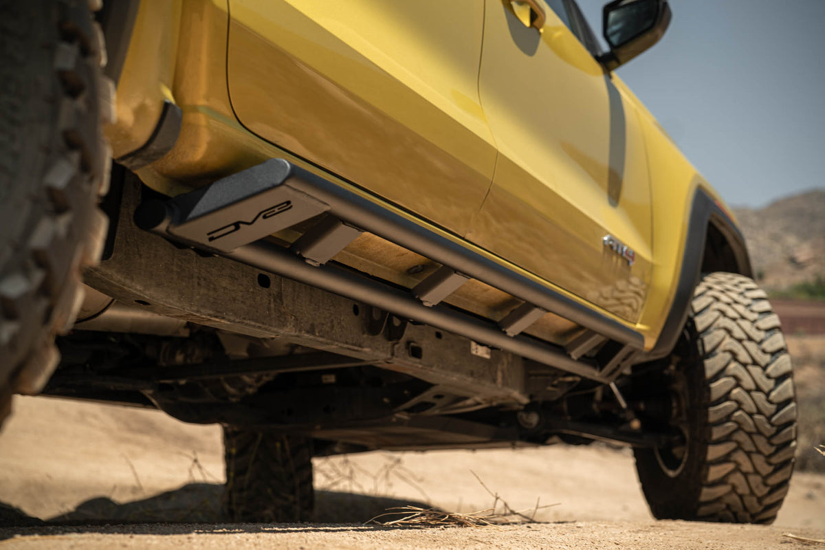 2023 2025 Chevy Colorado & GMC Canyon Rock Sliders DV8 Offroad