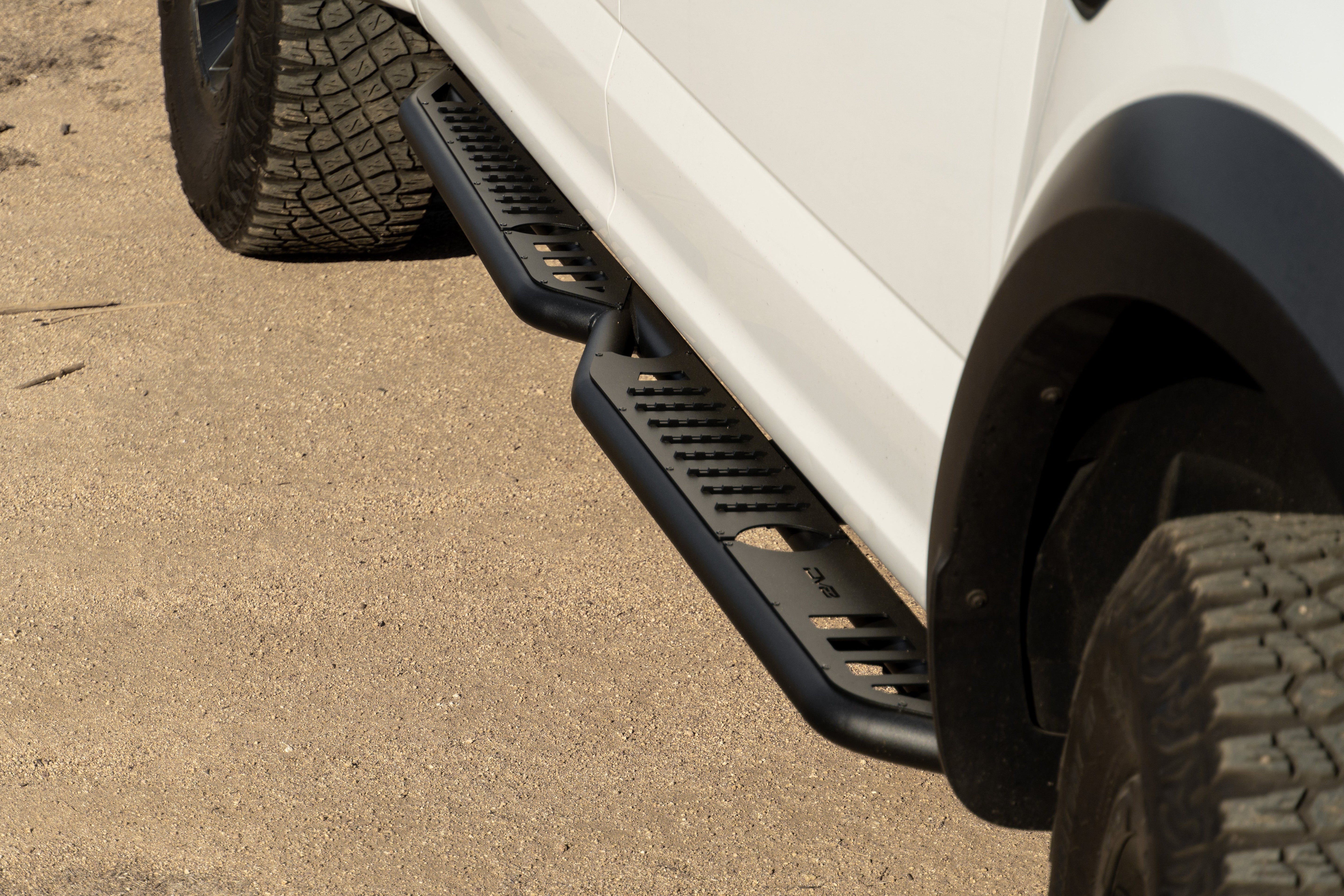 2015 2024 Ford F 150 OE Plus Side Steps DV8 Offroad