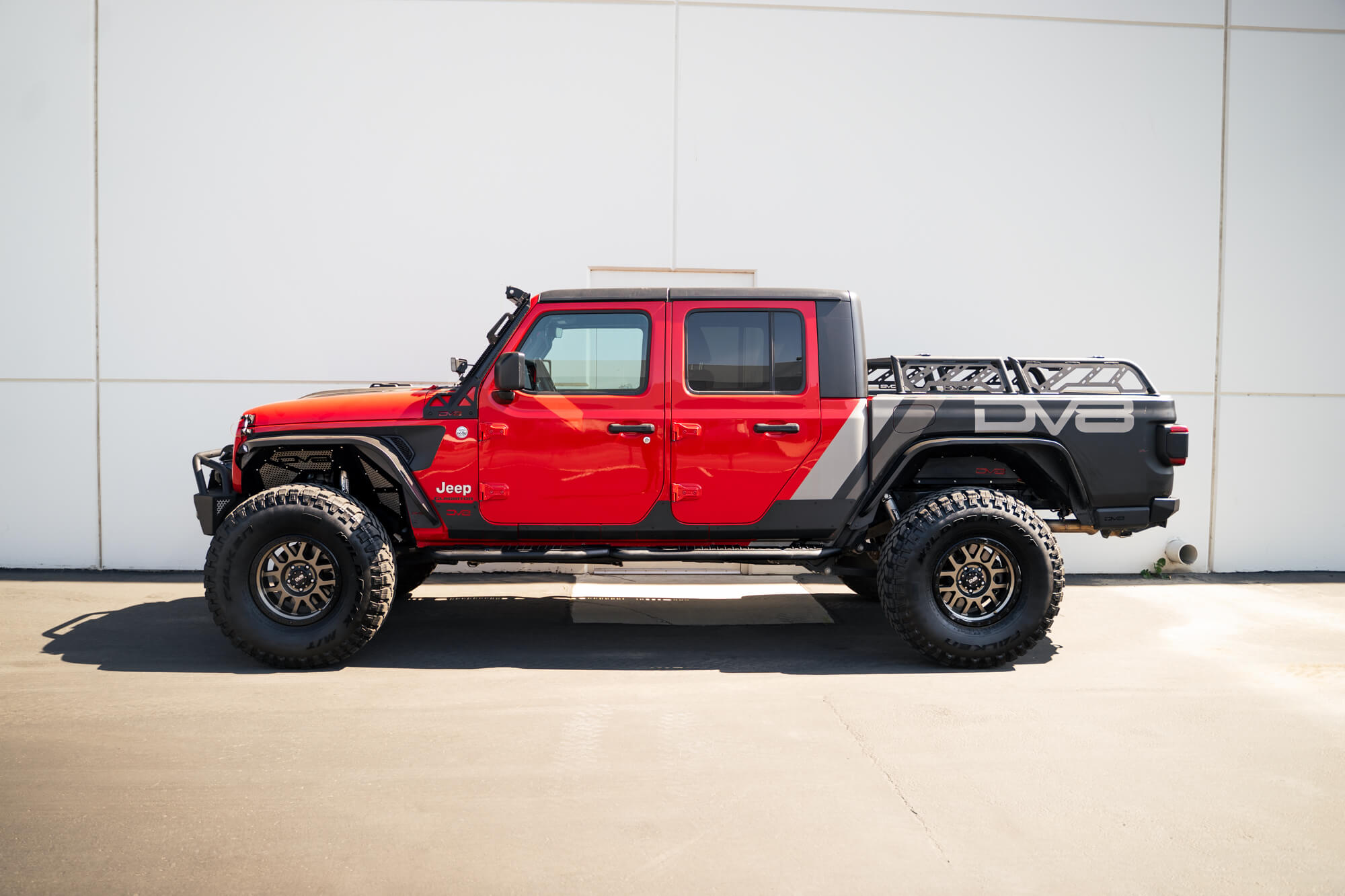 2020 2025 Jeep Gladiator JT OE Plus Side Steps DV8 Offroad