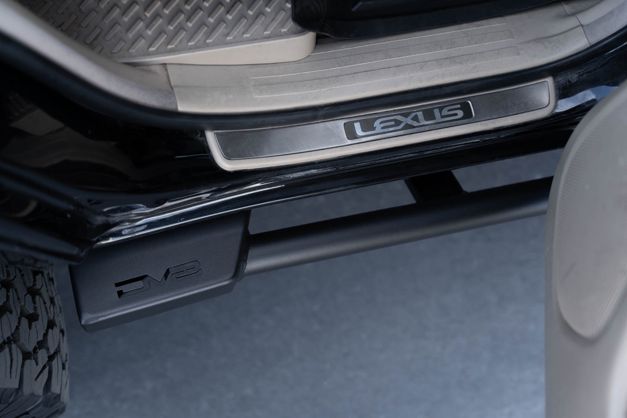 2003 2009 Lexus Gx 470 Fs 15 Rock Sliders DV8 Offroad