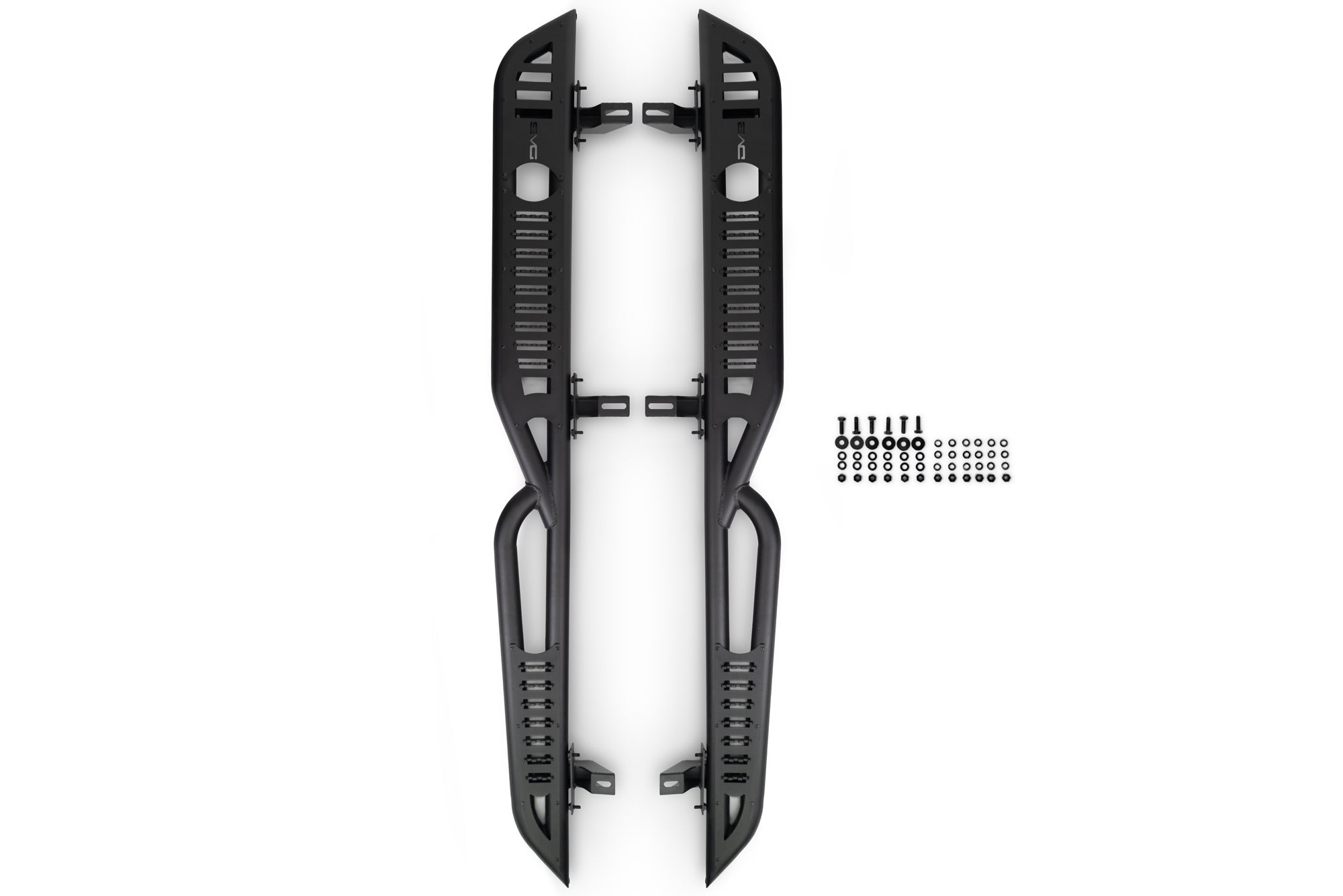 2007 2018 Jeep Wrangler JKU 4 Door OE Plus Side Steps DV8 Offroad