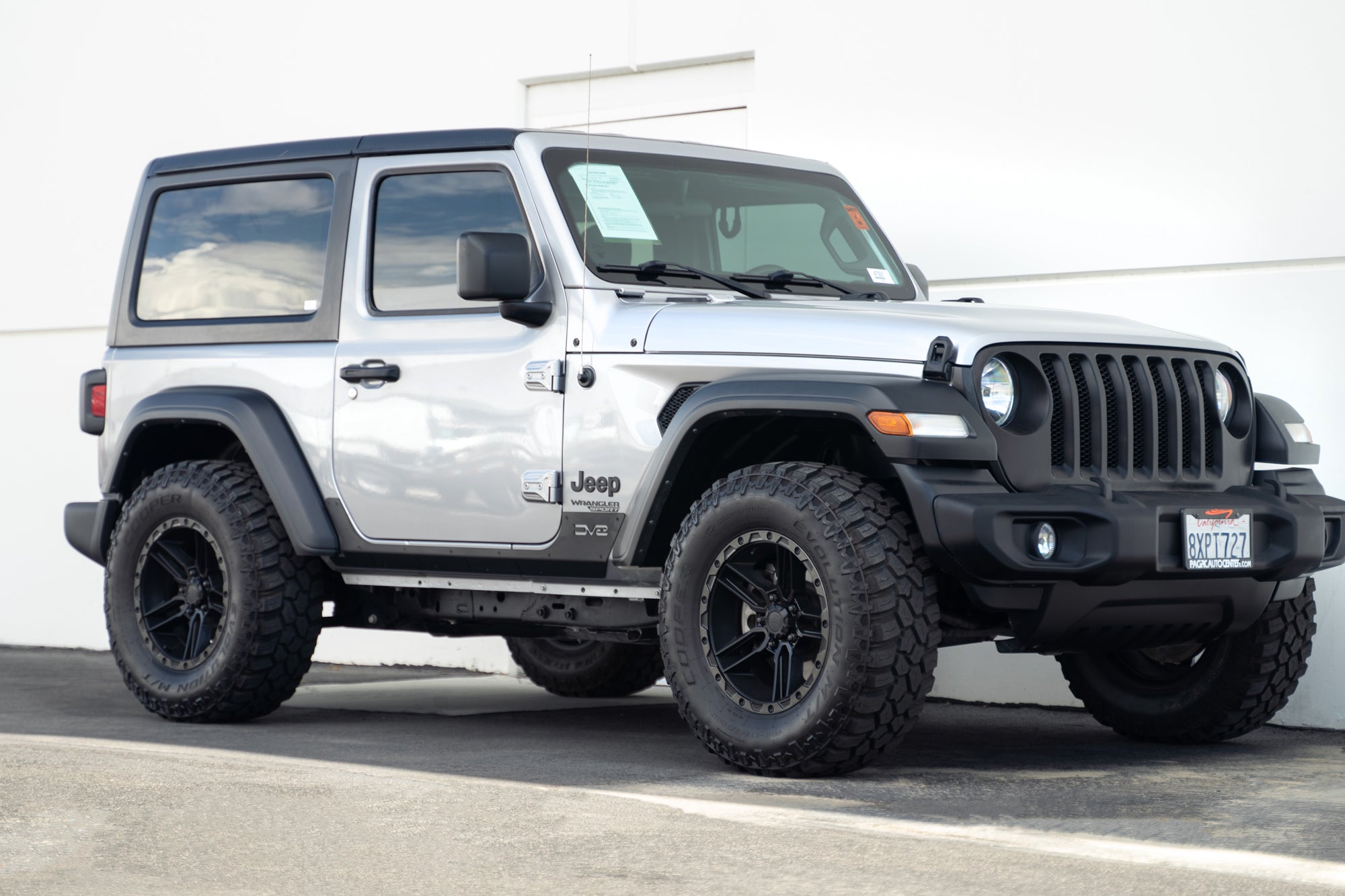 2018 2025 Jeep Wrangler JL 2 Door Rock Skins DV8 Offroad