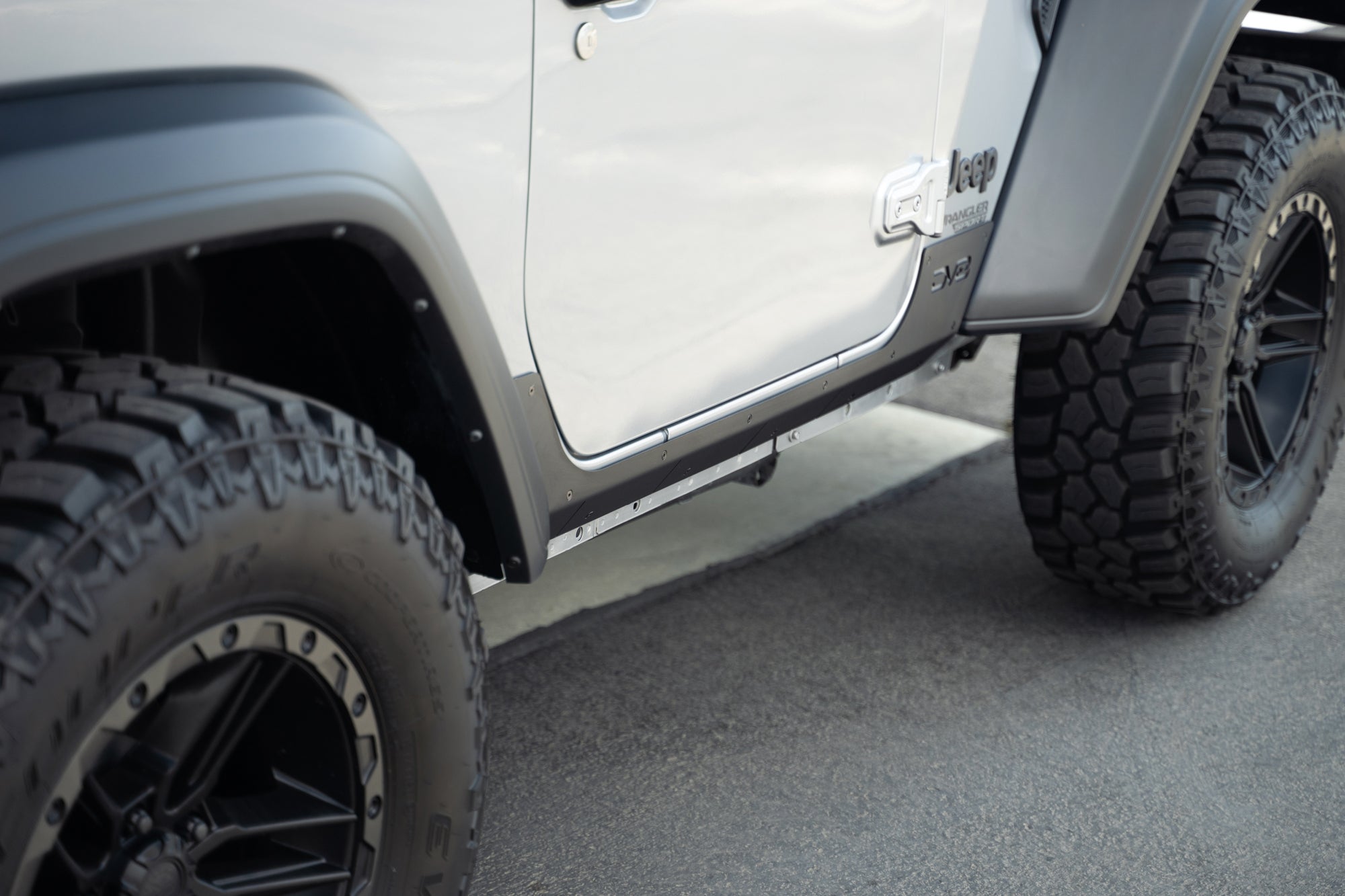 2018 2025 Jeep Wrangler JL 2 Door Rock Skins DV8 Offroad