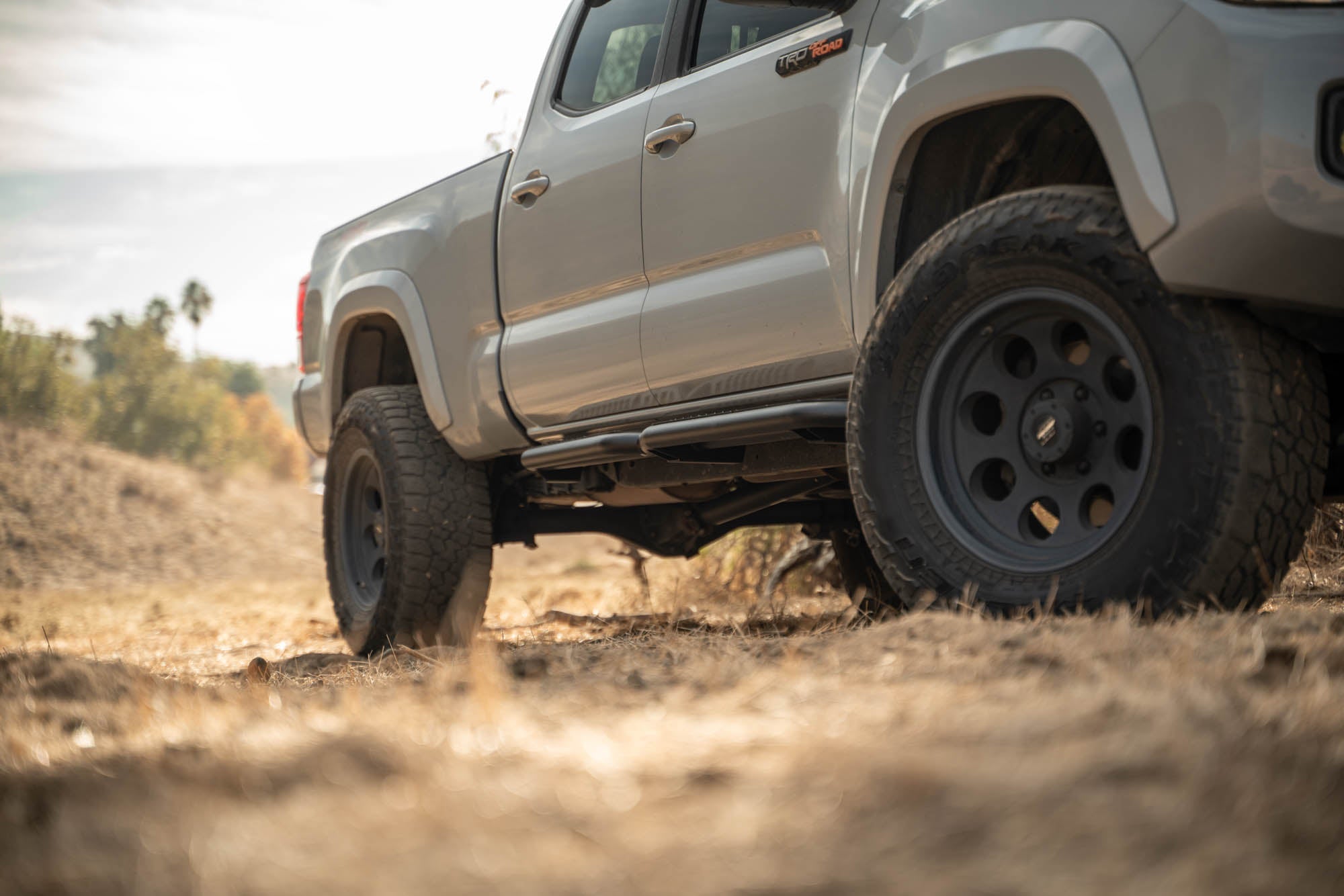2016 2023 Toyota Tacoma OE Plus Side Steps DV8 Offroad