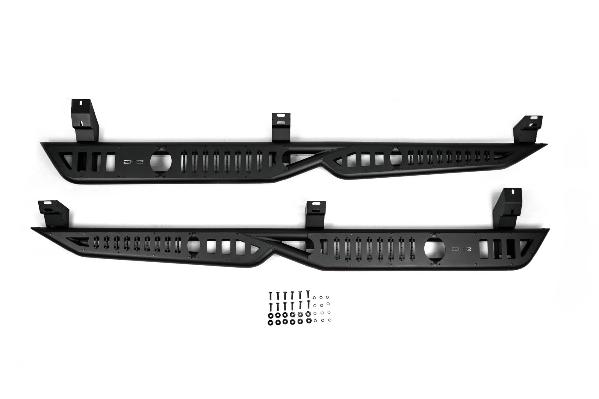 2016 2023 Toyota Tacoma OE Plus Side Steps DV8 Offroad