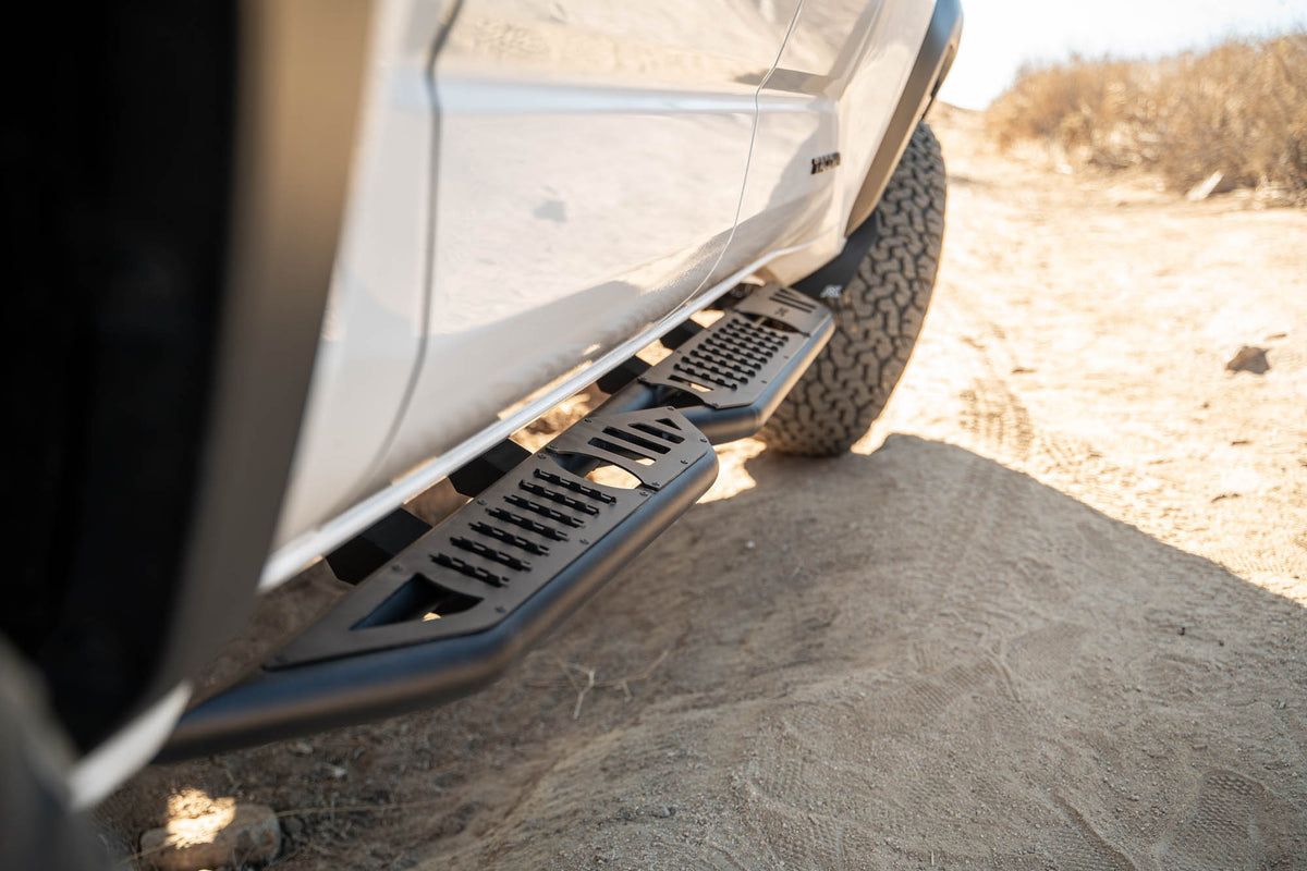 2024 2025 Toyota Tacoma Double Cab OE Plus Side Steps DV8 Offroad