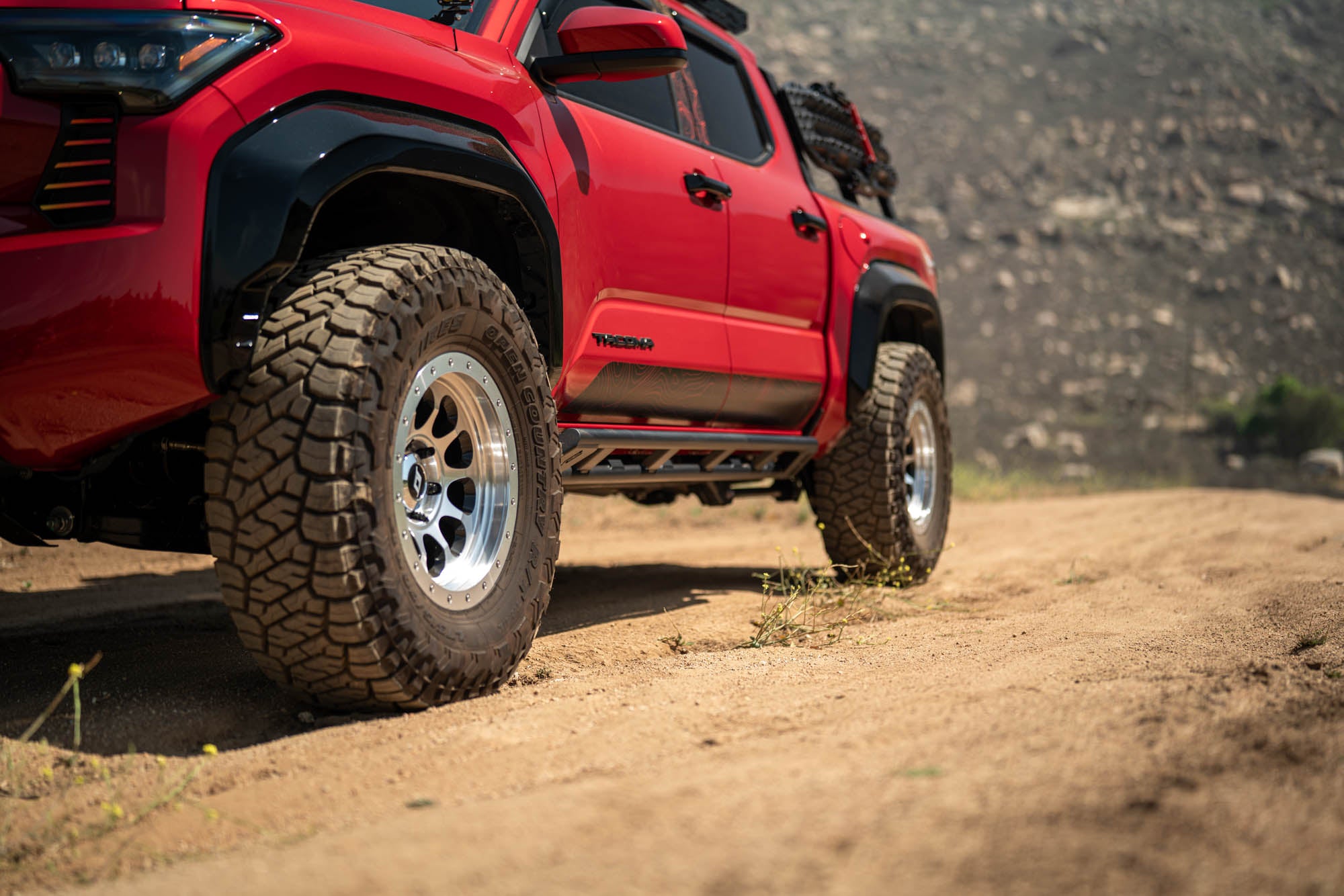 2024 2025 Toyota Tacoma Double Cab Rock Sliders DV8 Offroad