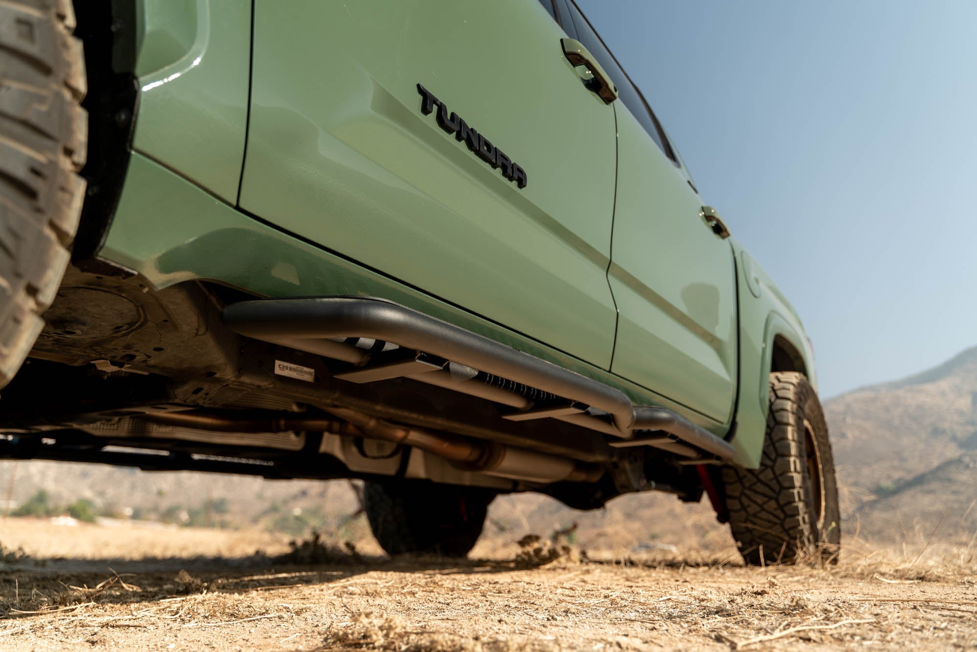 2022 2025 Toyota Tundra OE Plus Side Steps DV8 Offroad