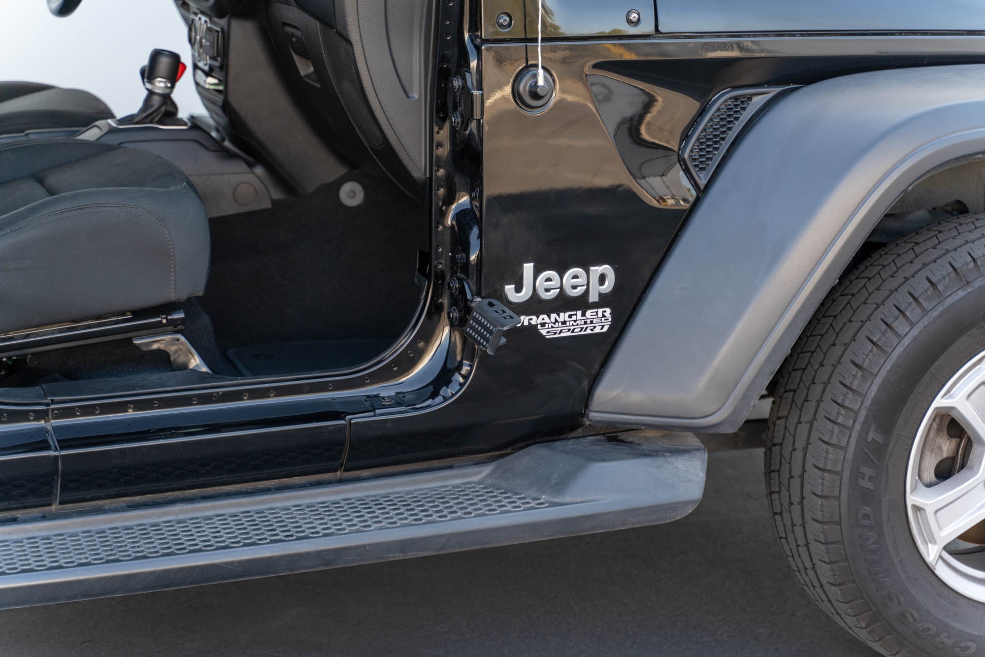 20070 Jeep Gladiator JT Wrangler JK, JKU, JL, JLU Foot Pegs DV8 Offroad