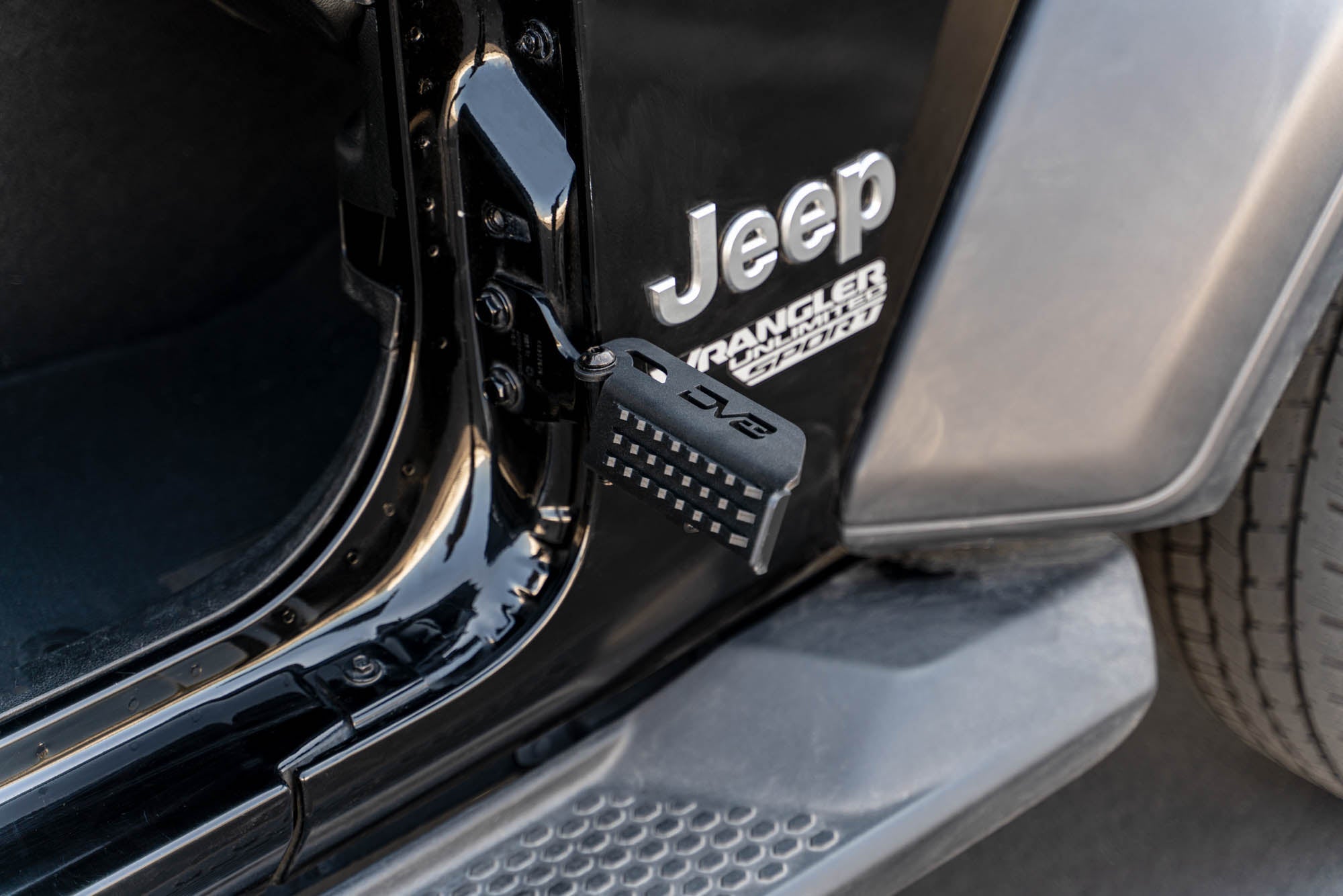 20070 Jeep Gladiator JT Wrangler JK, JKU, JL, JLU Foot Pegs DV8 Offroad