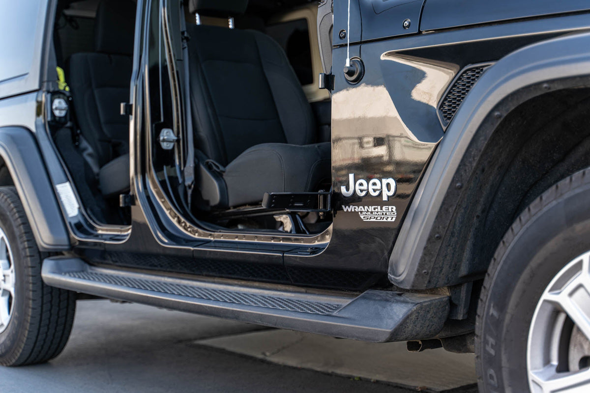 20070 Jeep Gladiator JT Wrangler JK, JKU, JL, JLU Foot Pegs DV8 Offroad