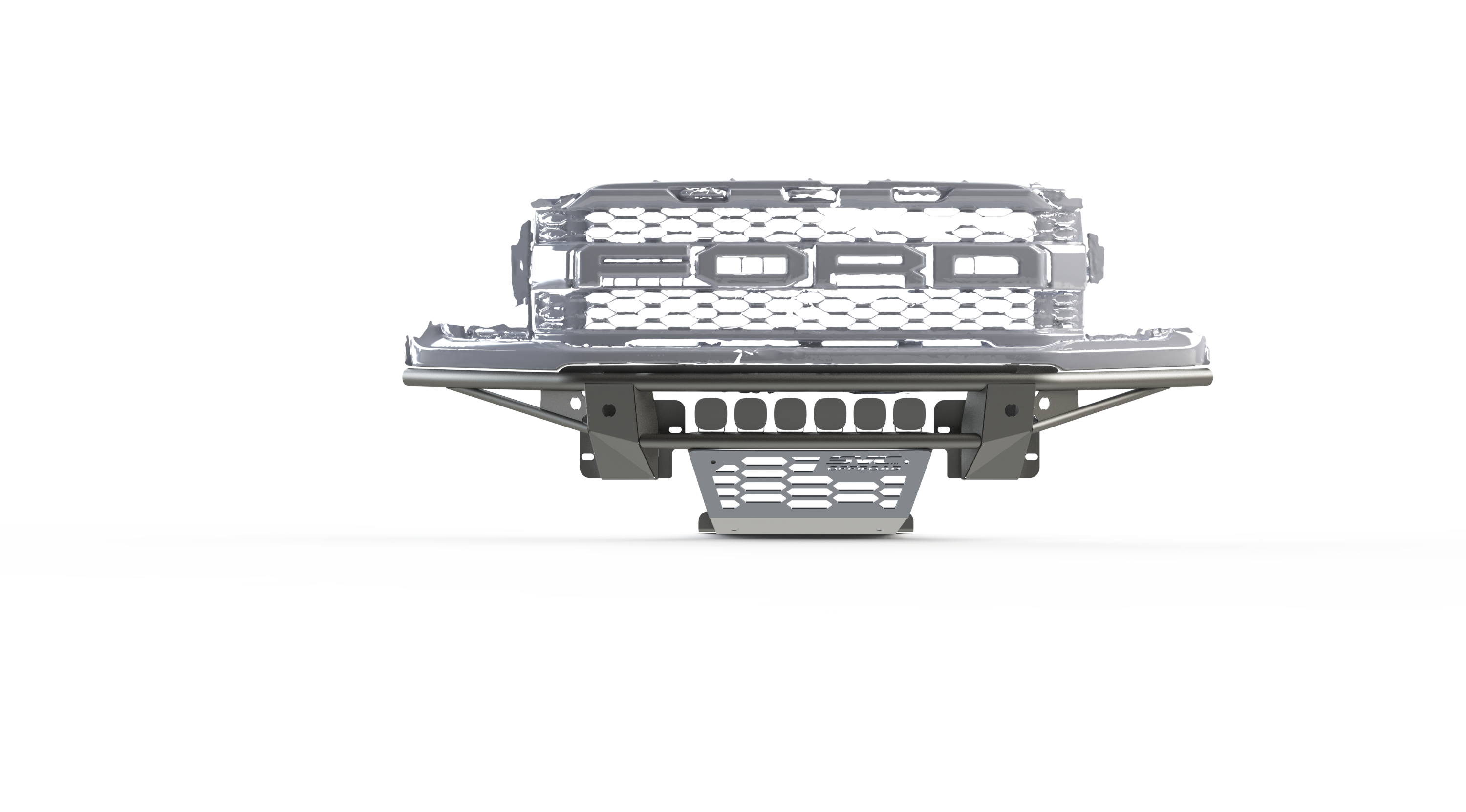 SVC Offroad Baja Flush Bolt-On Front Bumper - Gen 3 Ford Raptor / R