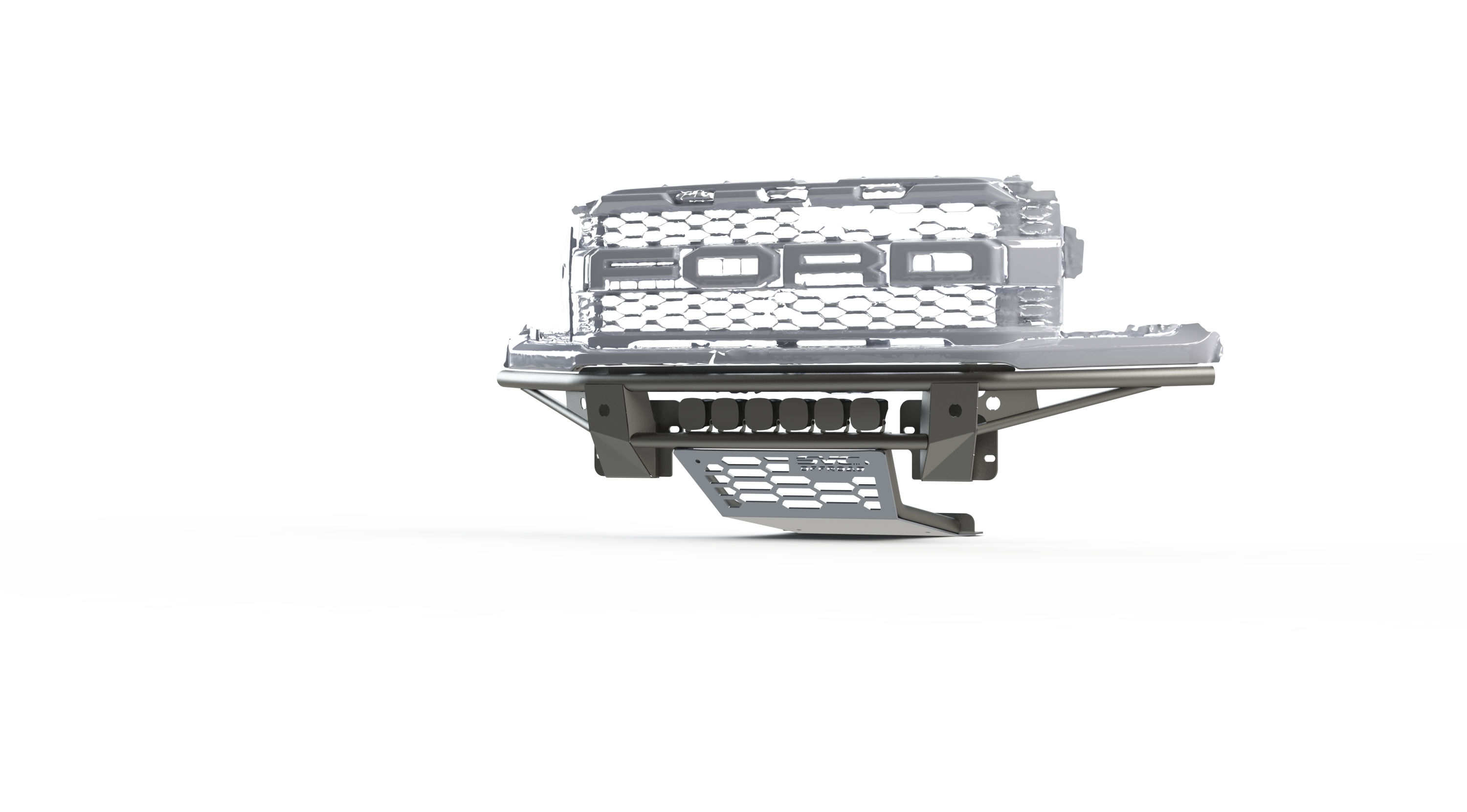 SVC Offroad Baja Flush Bolt-On Front Bumper - Gen 3 Ford Raptor / R