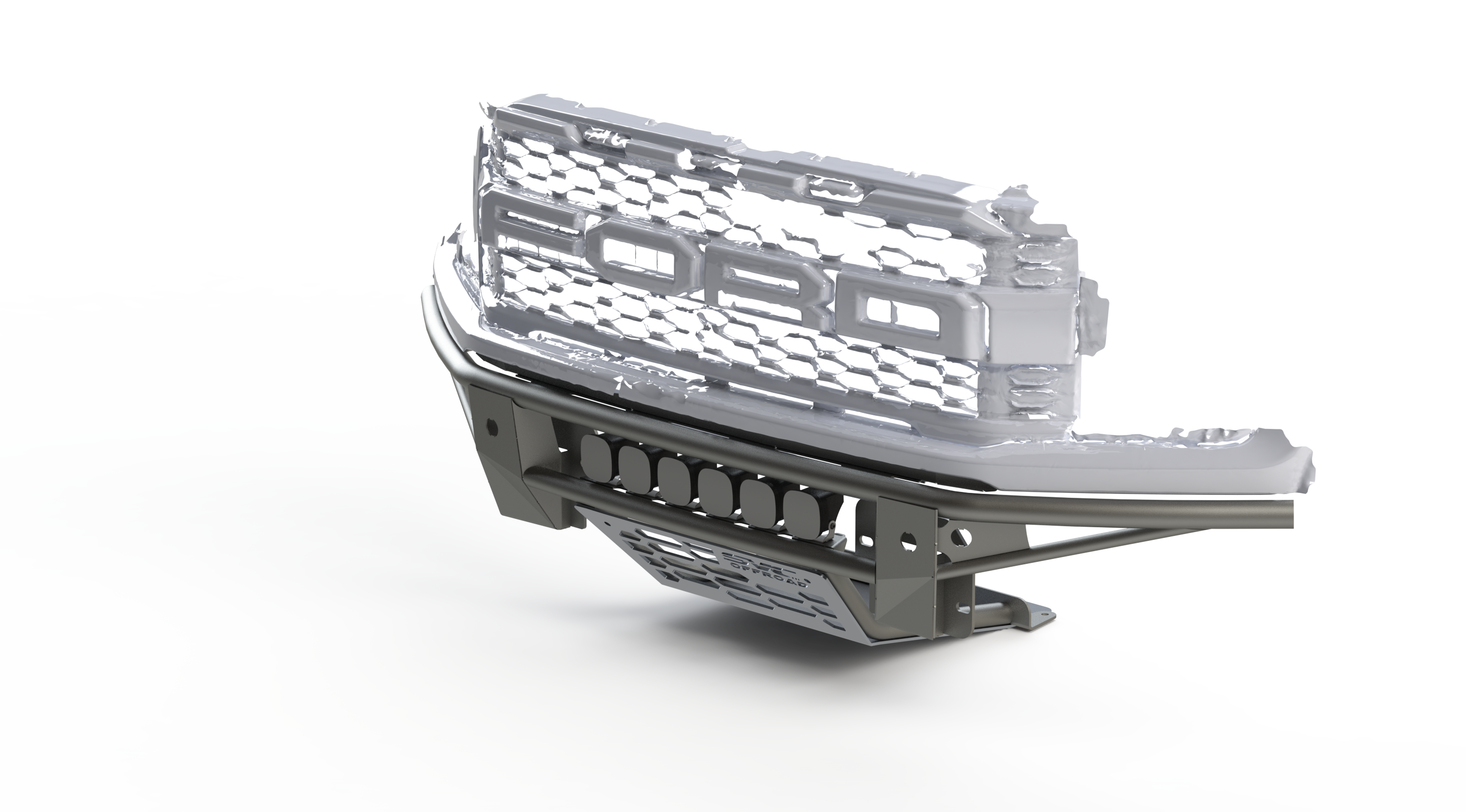SVC Offroad Baja Flush Bolt-On Front Bumper - Gen 3 Ford Raptor / R