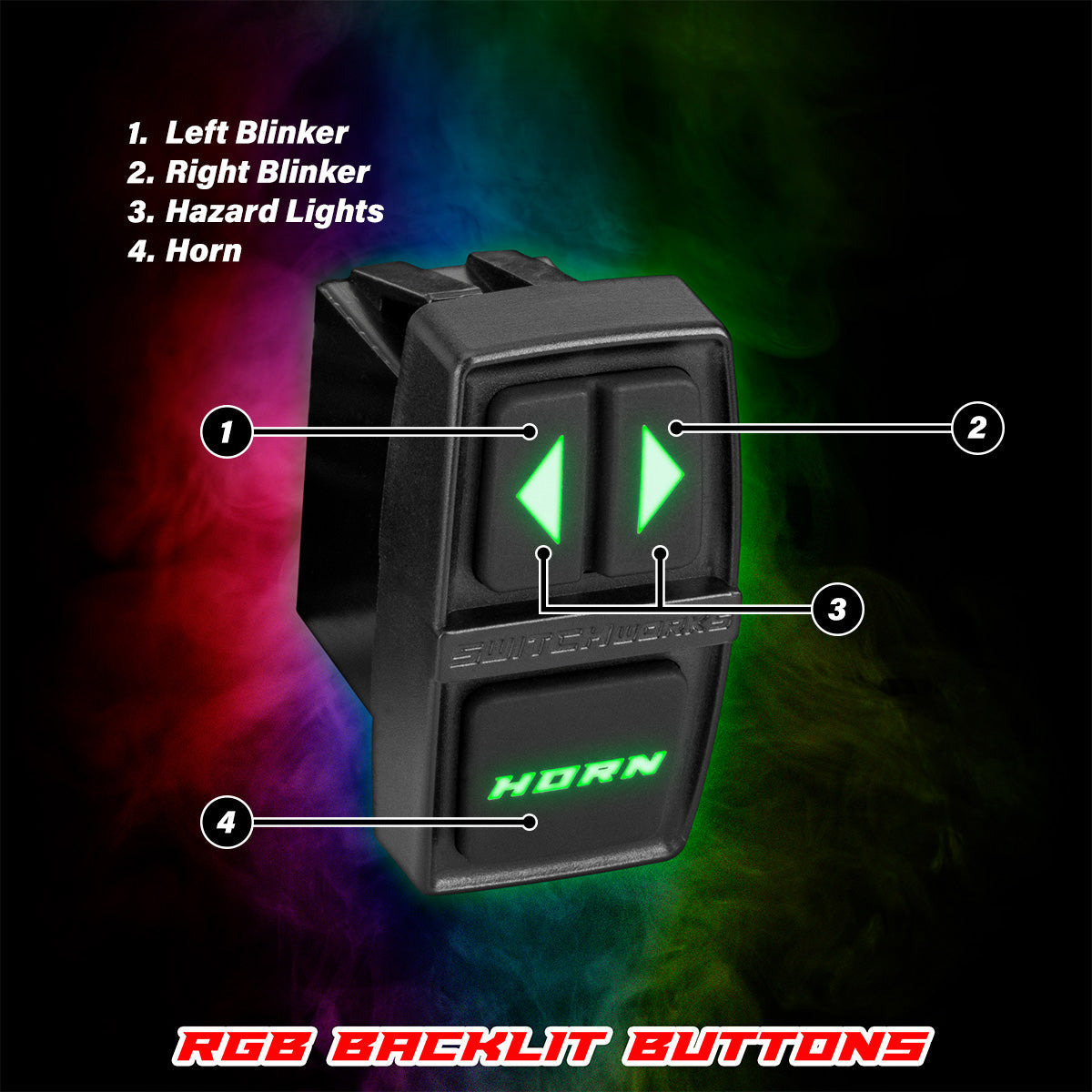 Turn-Signal Plug-&-Play Kit | 2025-2026 Polaris RZR Pro R, Pro S and Pro XP | 2019-2023 RZR | 2021-2026 RZR Trail S