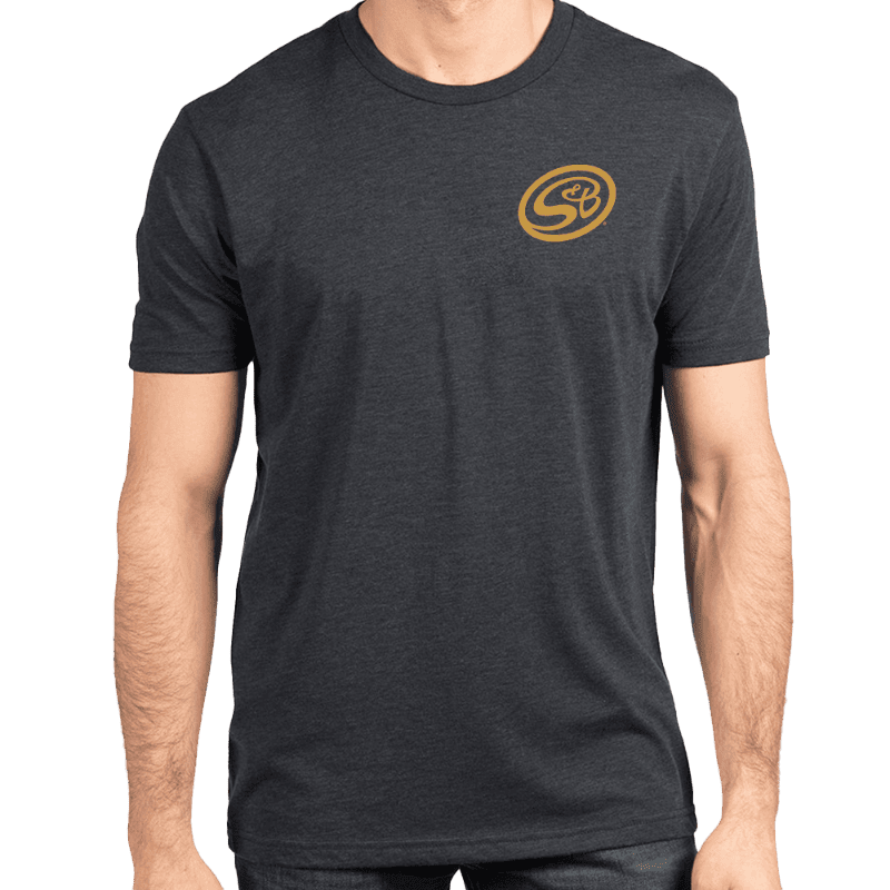 S&B Sales & Service Shirt - Black/Gold