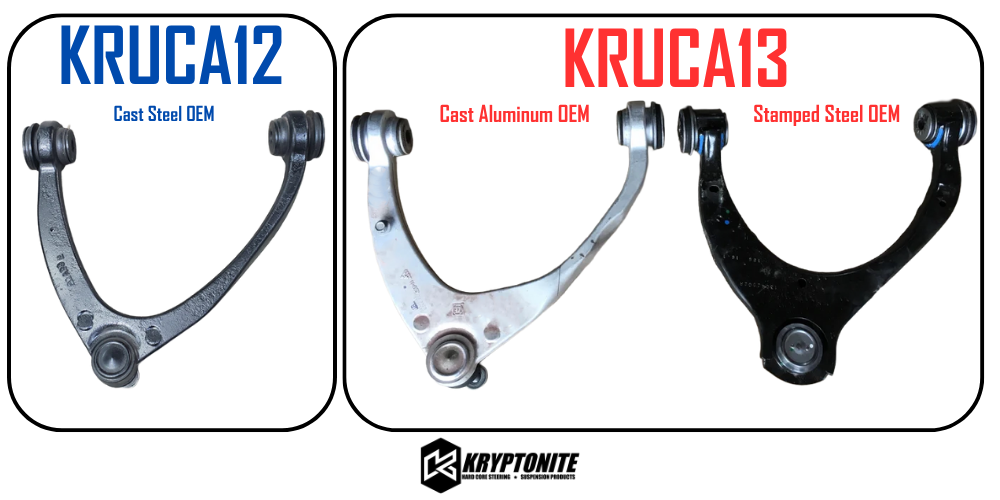 Kryptonite Stage 2 Leveling Kit for 2007–2018 1/2 Ton 6-LUG Chevy/GMC Trucks