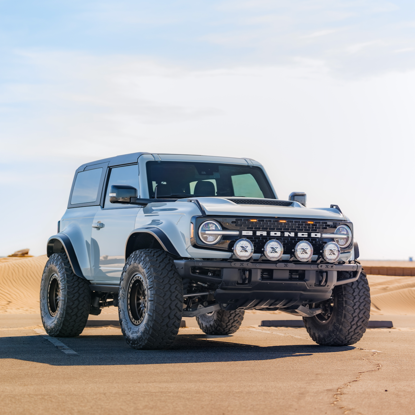 2021-2025 Ford Bronco 2-Door Rear Quarter Kit for enhanced off-road performance and style. Ideal for truck and SUV enthusiasts.