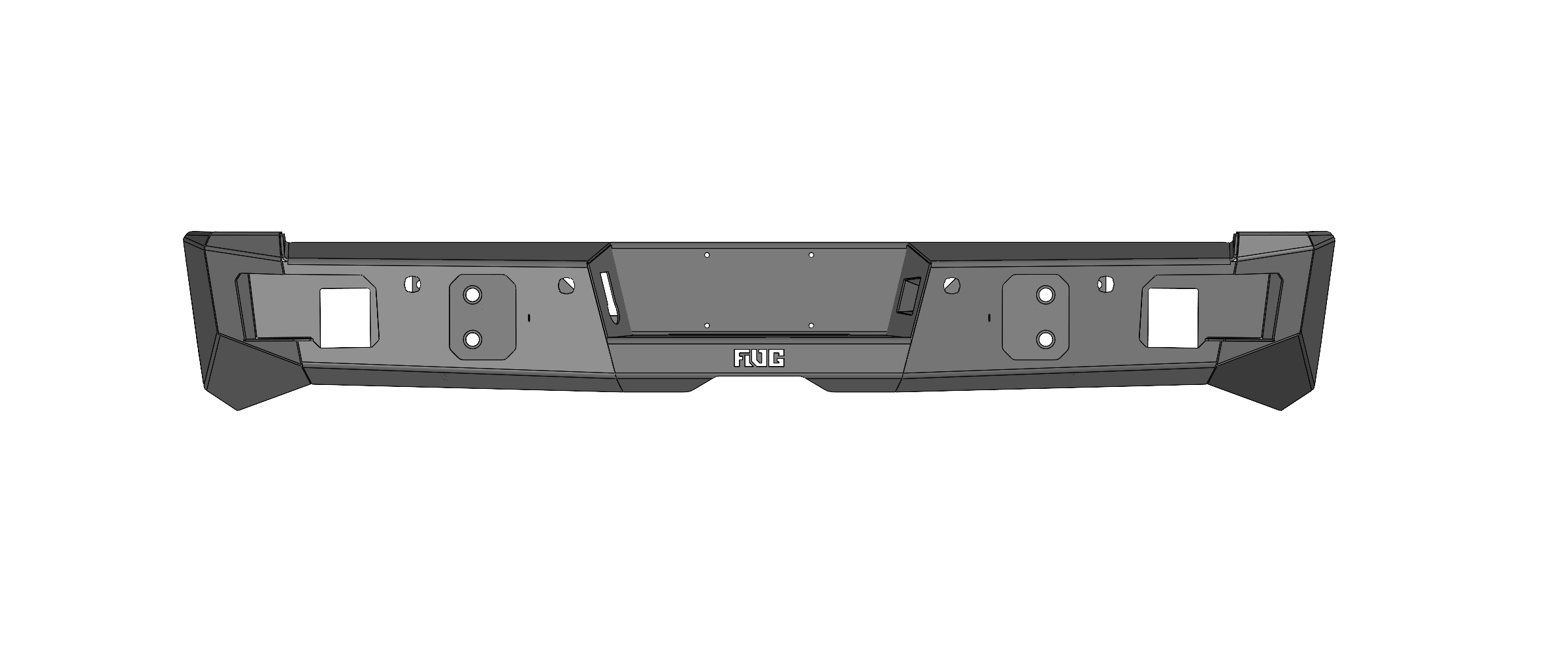 Steel Demon Series 2010-2018 Dodge 2500/3500 Rear Bumper