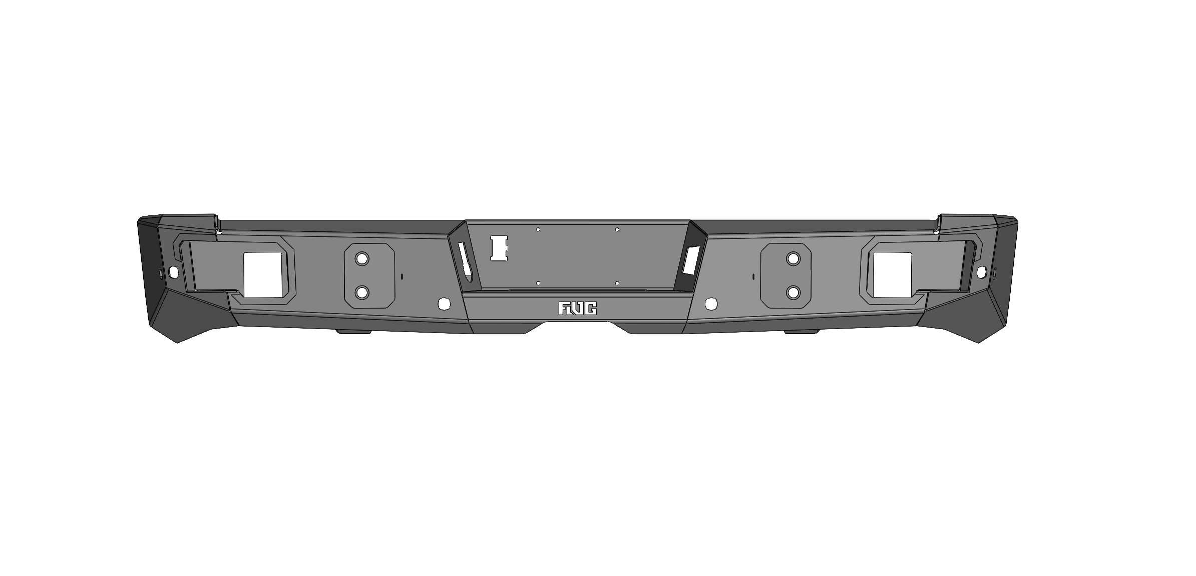 Steel Demon Series 2025+ Dodge 2500/3500 Rear Bumper