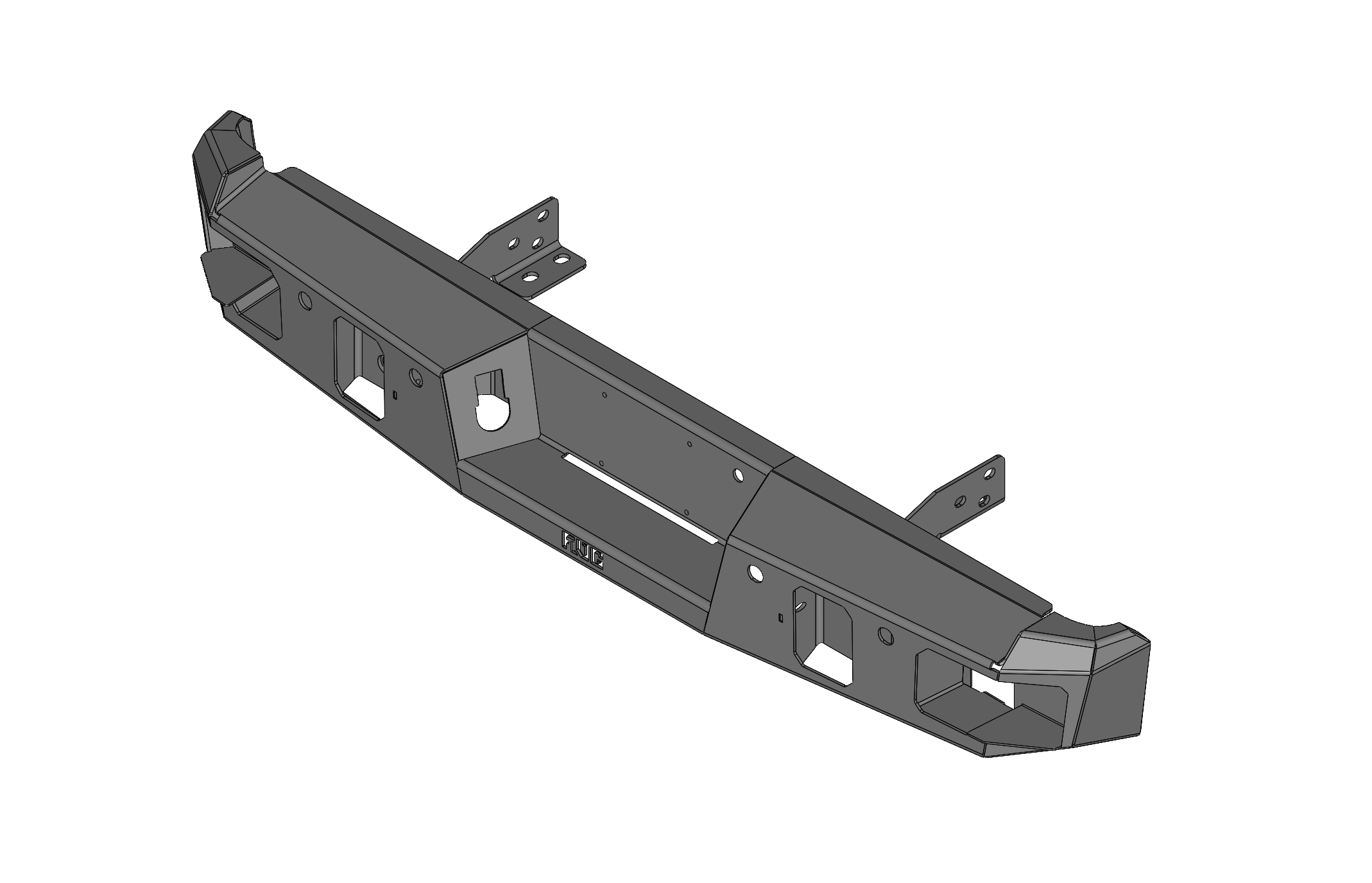 Steel Demon Series 1999-2004 Ford F-250/350 Rear Bumper