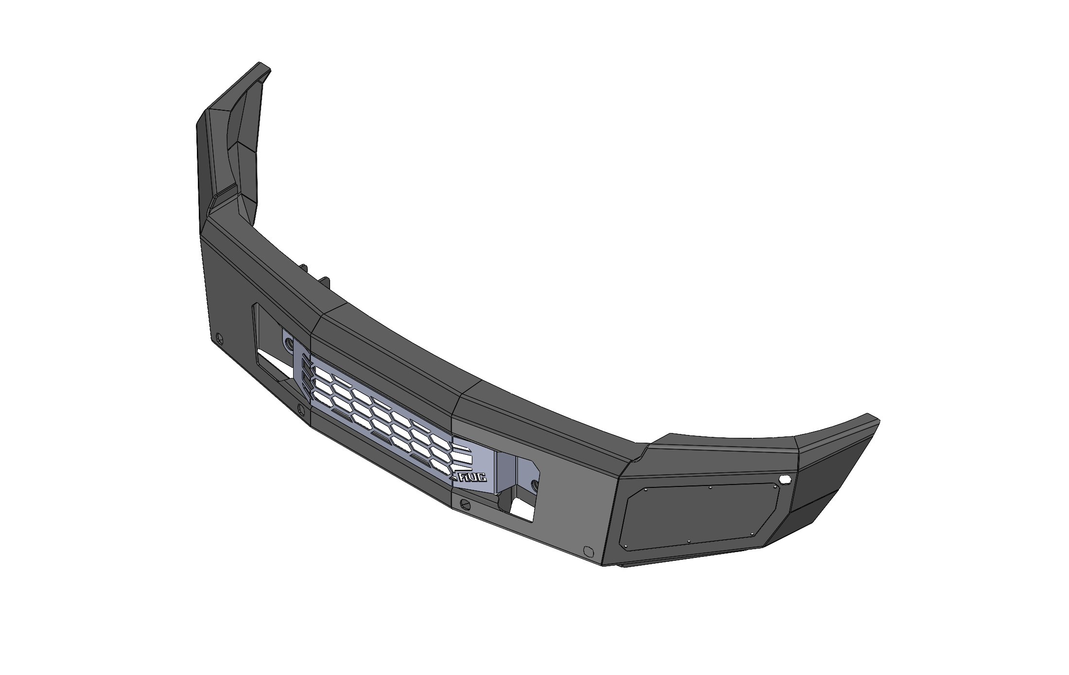 Steel Demon Series 10-18 Dodge 4500/5500 Front Bumper