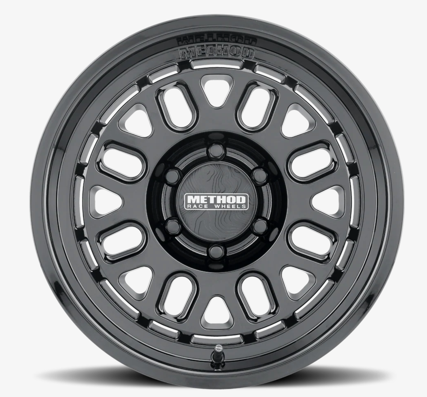 Method MR321 17x8.5 +25mm Offset 6x5.5 BP 106.25mm CB Gloss Black Wheel