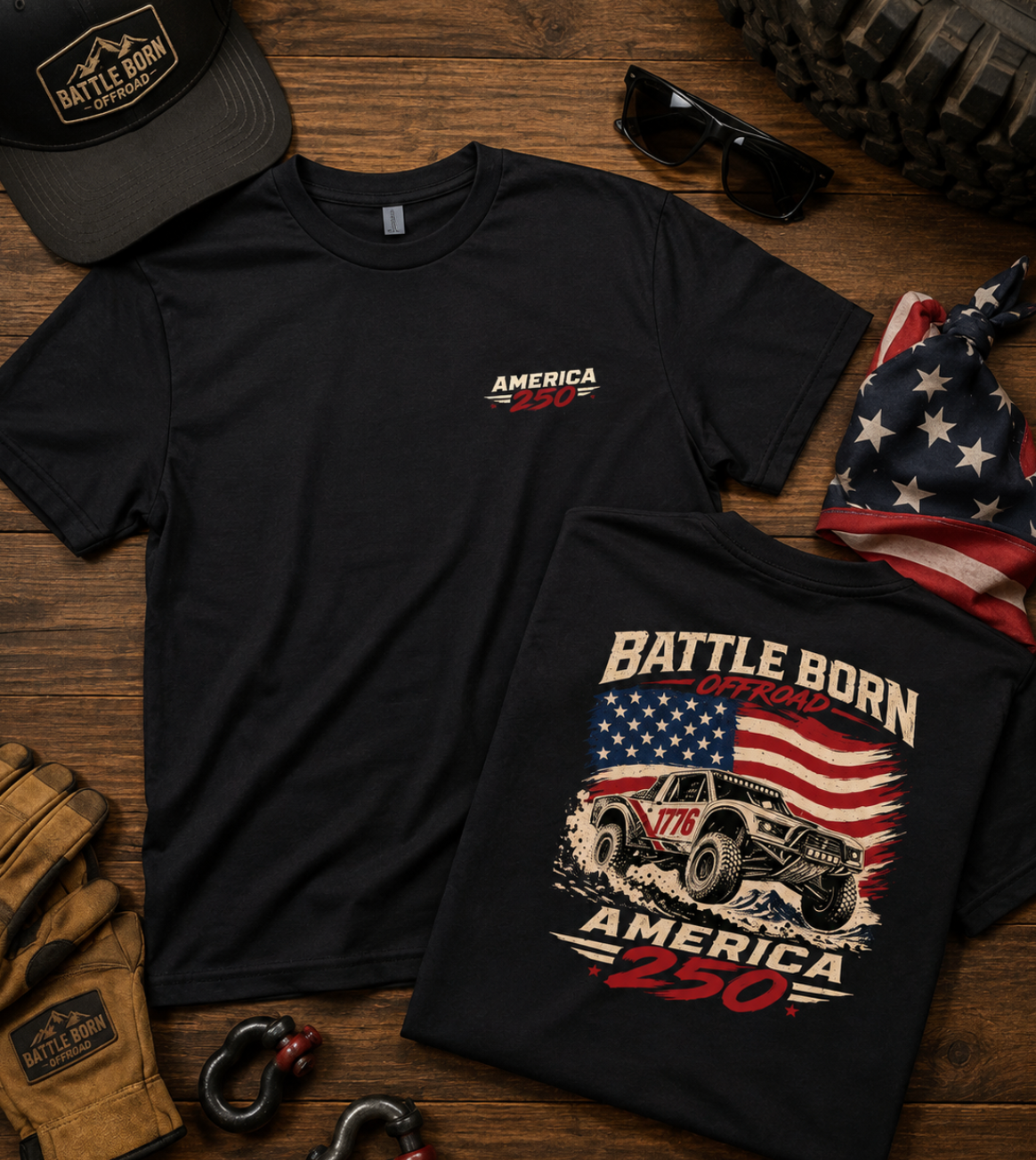 Battle Born Offroad America 250 T-Shirt