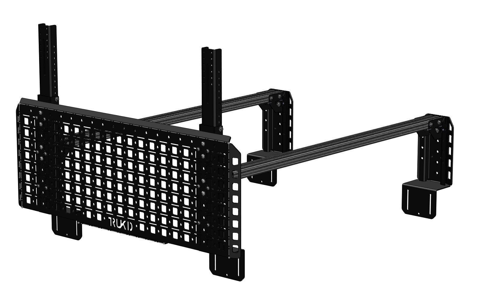 TRUKD  T Series Overlander Bed Rack Configuration