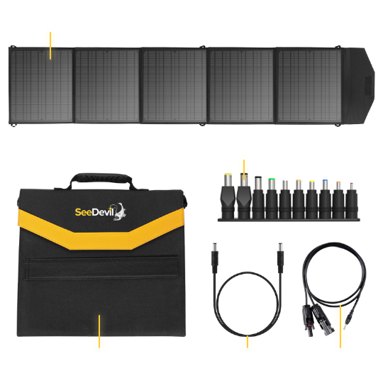 SeeDevil 200 Watt Solar Panel